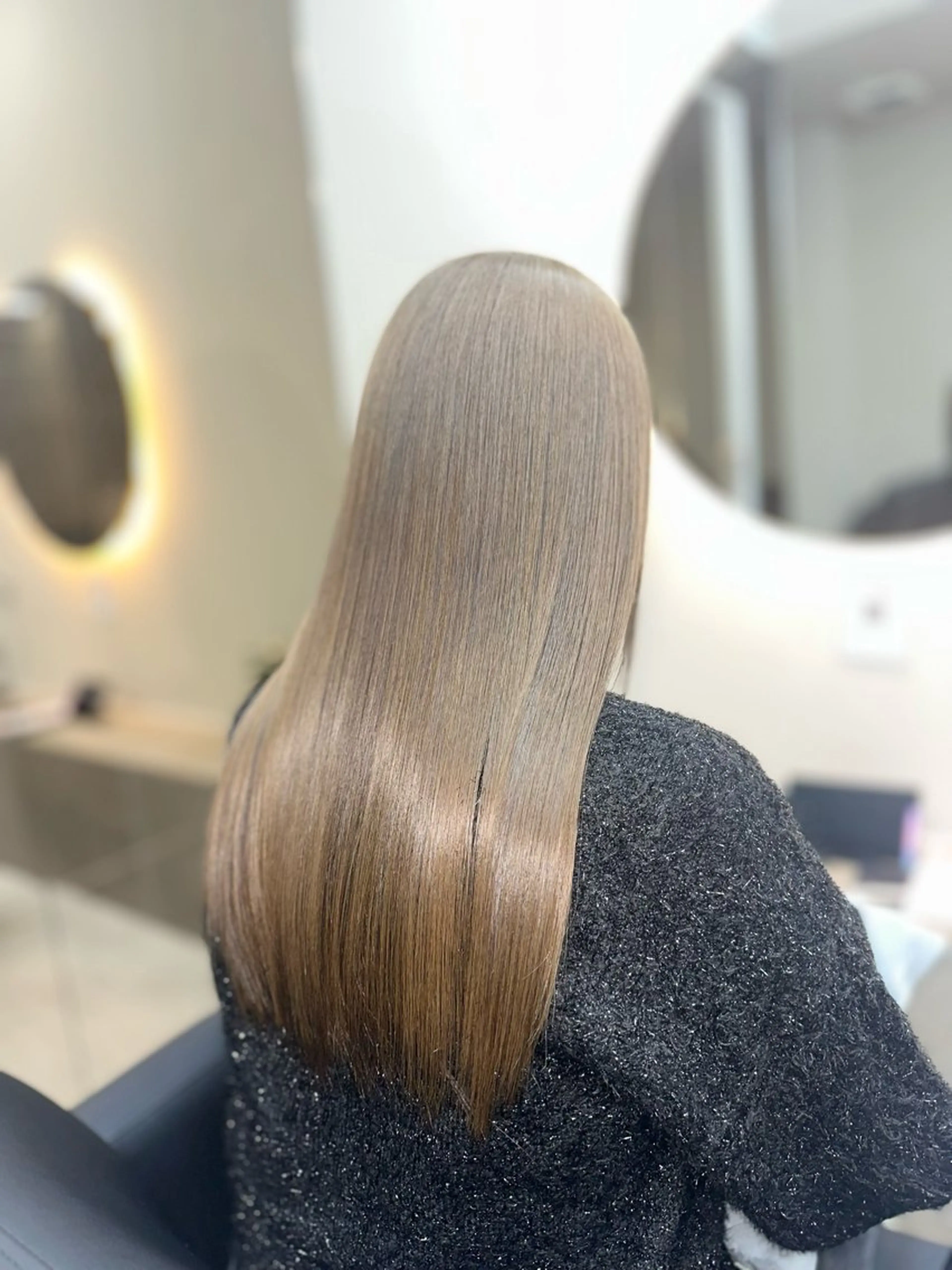 ロング カラー パーマ 縮毛矯正 【髪質改善特化】 tamのヘアスタイル