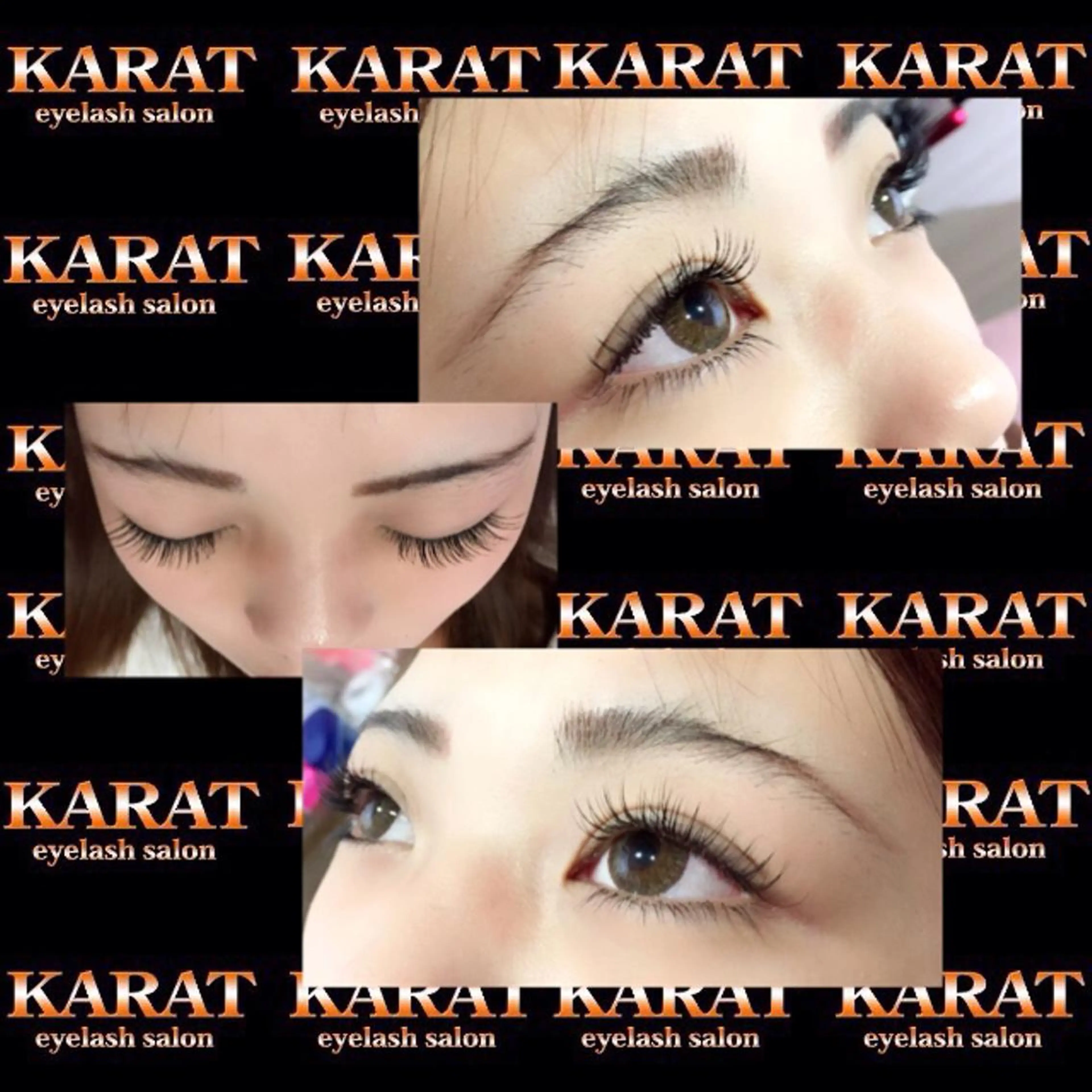 マツエク・マツパ 付け放題 Cカール Jカール 下まつげエクステ ★ KAEDE ★のマツエク・マツパデザイン