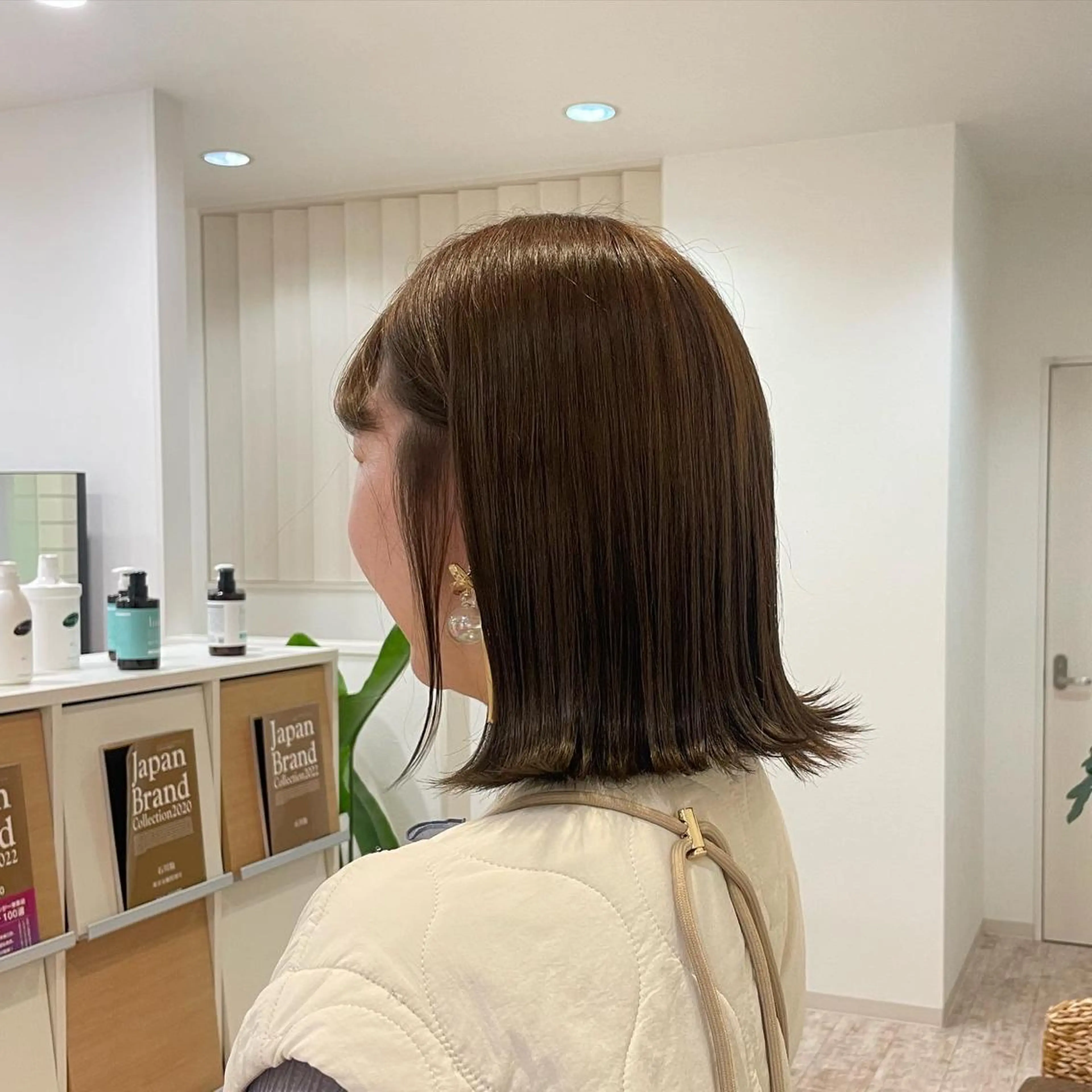 カラー ボブ/艶髪 soleilrukaのヘアスタイル