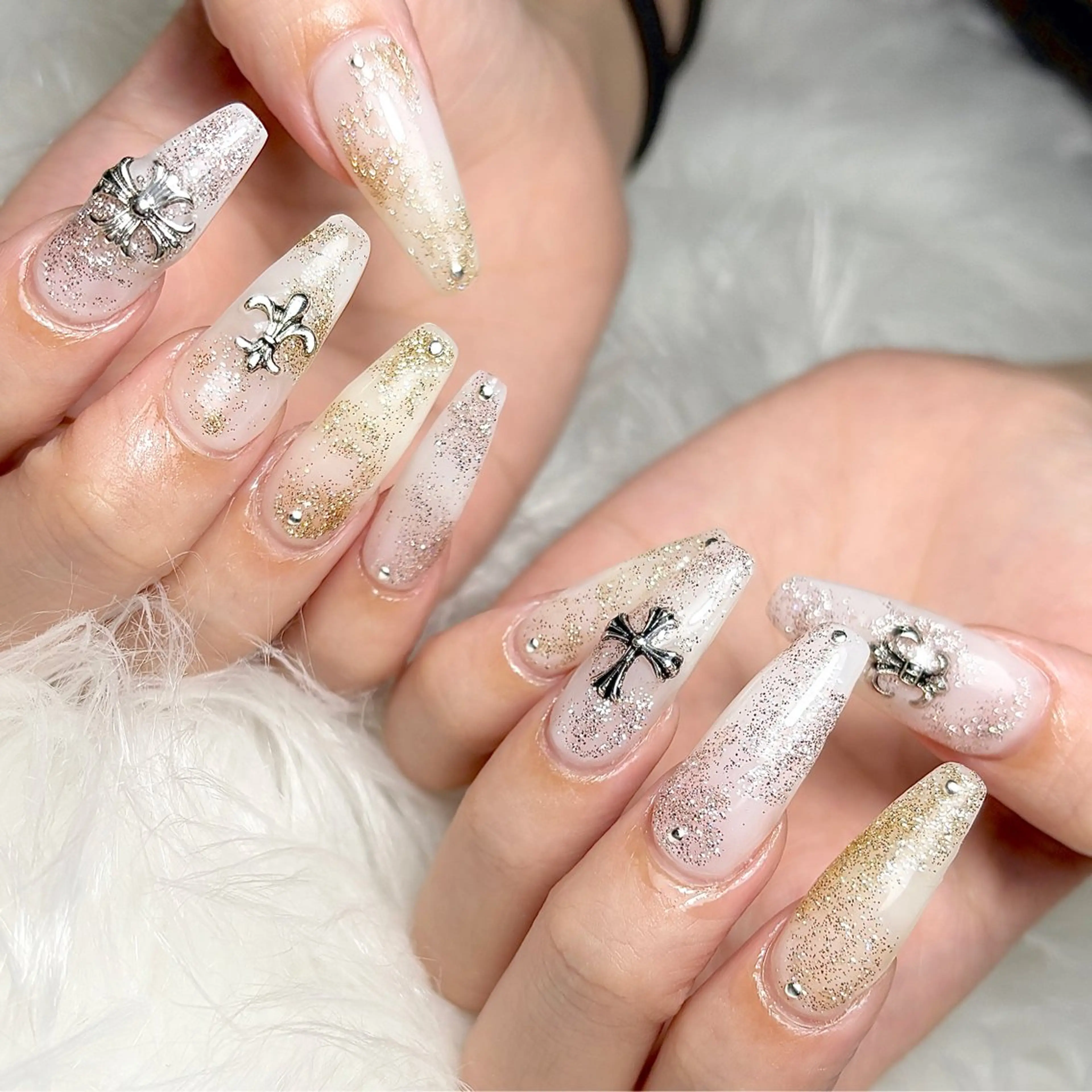 ネイル 長さ出し ハンドネイル etoile filanteのネイルデザイン