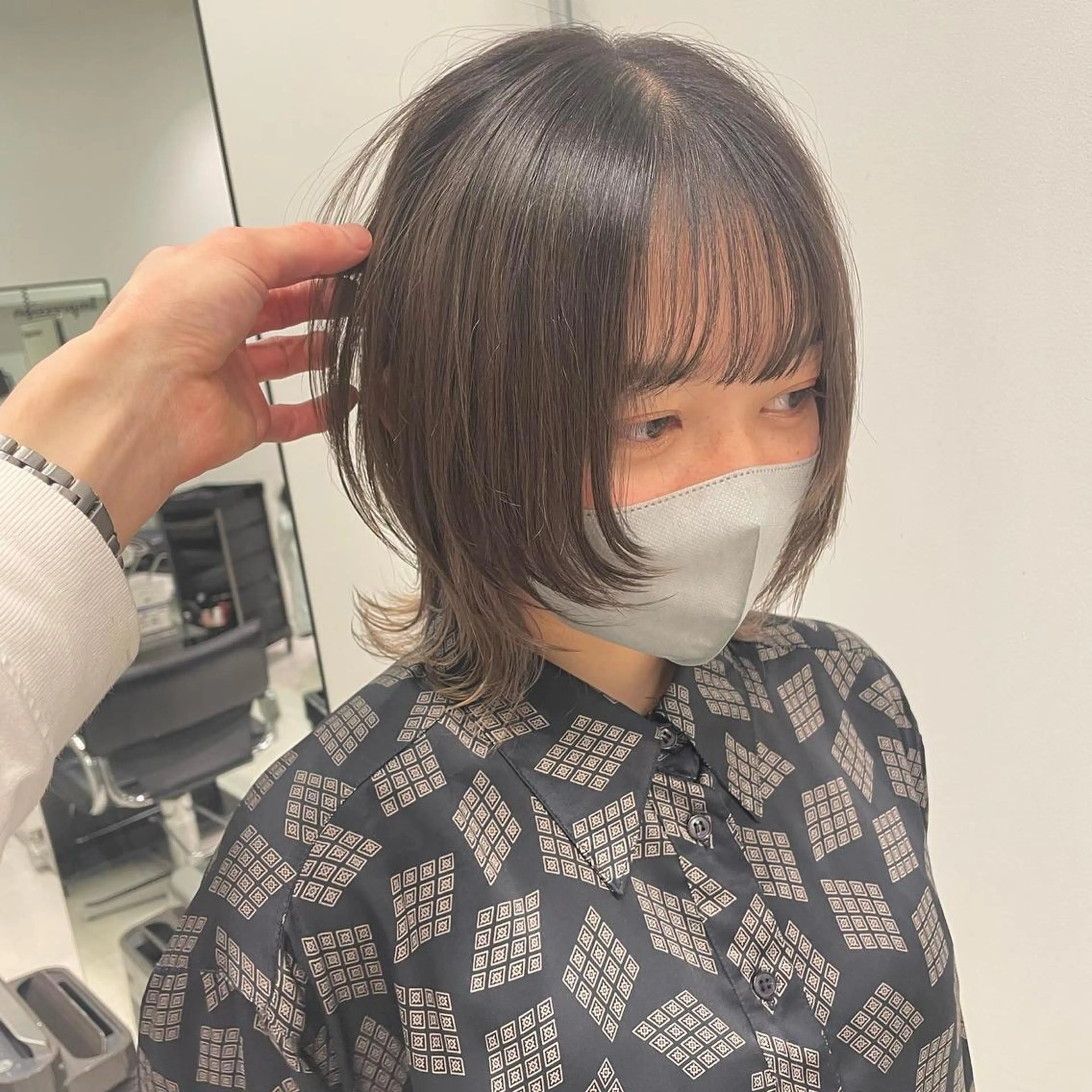 ショート カラー カット ヘアカラー 🕊️ウルフ/レイヤ ー🕊️メンズ/湧大のヘアスタイル