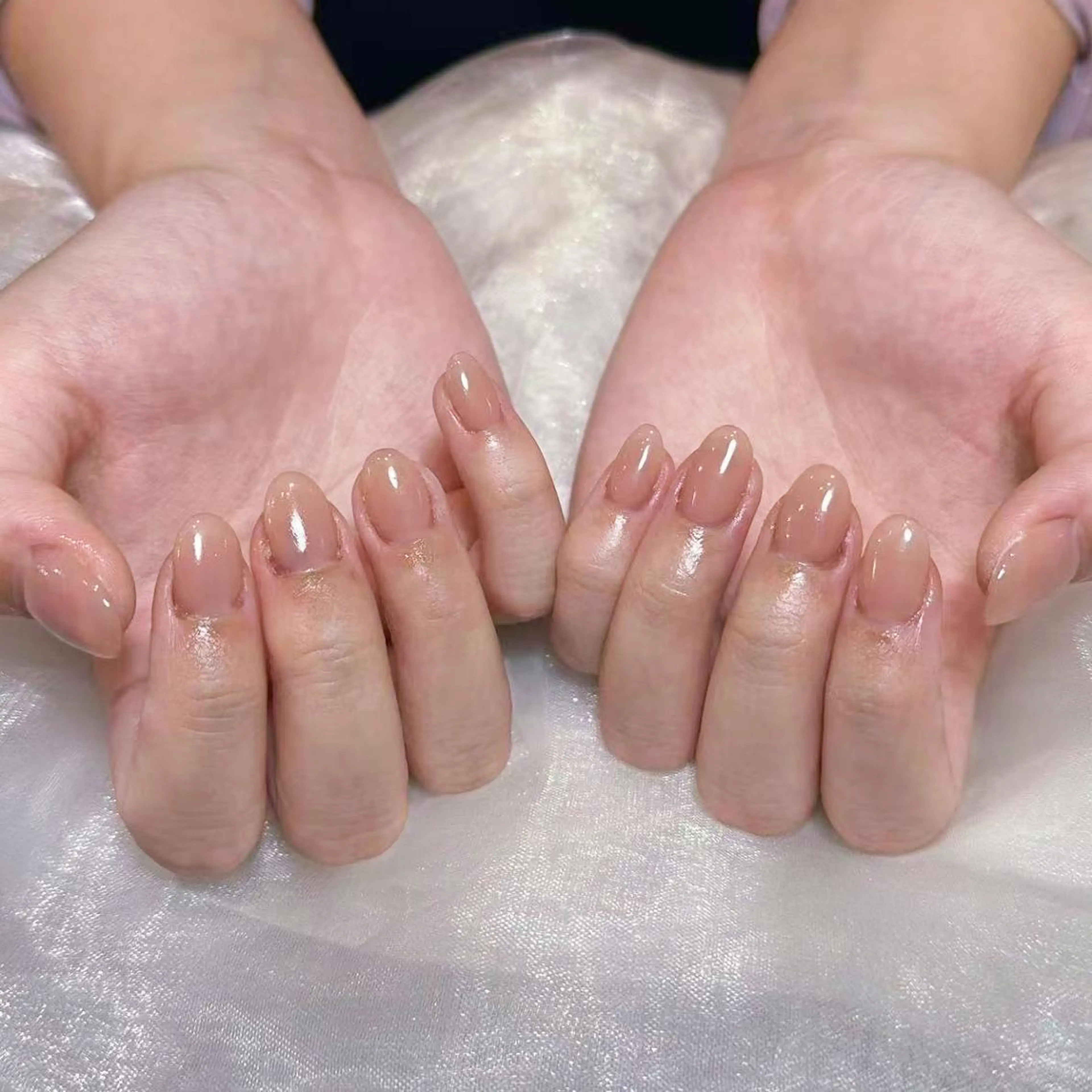 ネイル アートネイル オーロラネイル ガーリー キラキラネイル 韓国ネイル ハンドネイル DIANMOND NAIL🌸のネイルデザイン