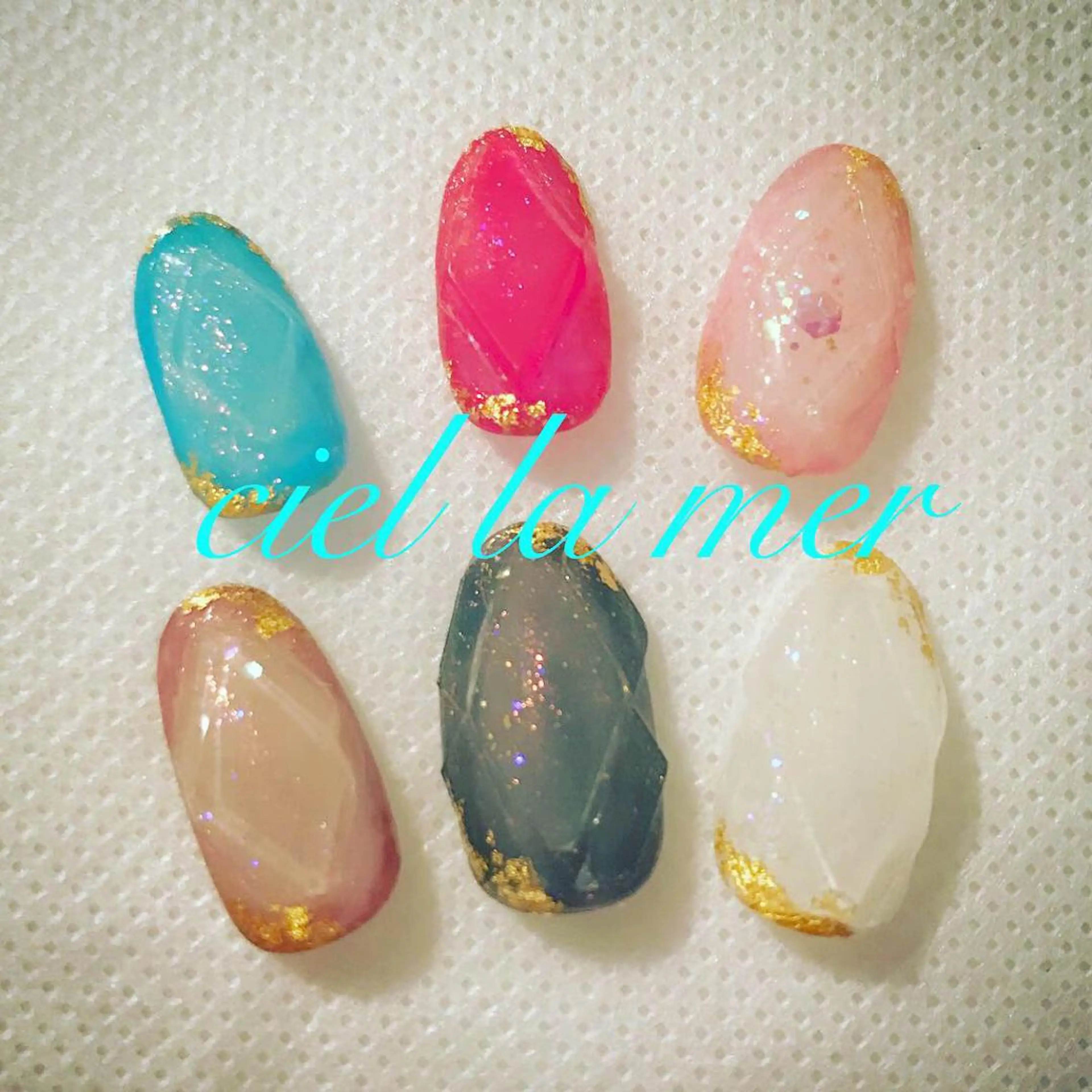 ネイル ハンドネイル ciel la merのネイルデザイン