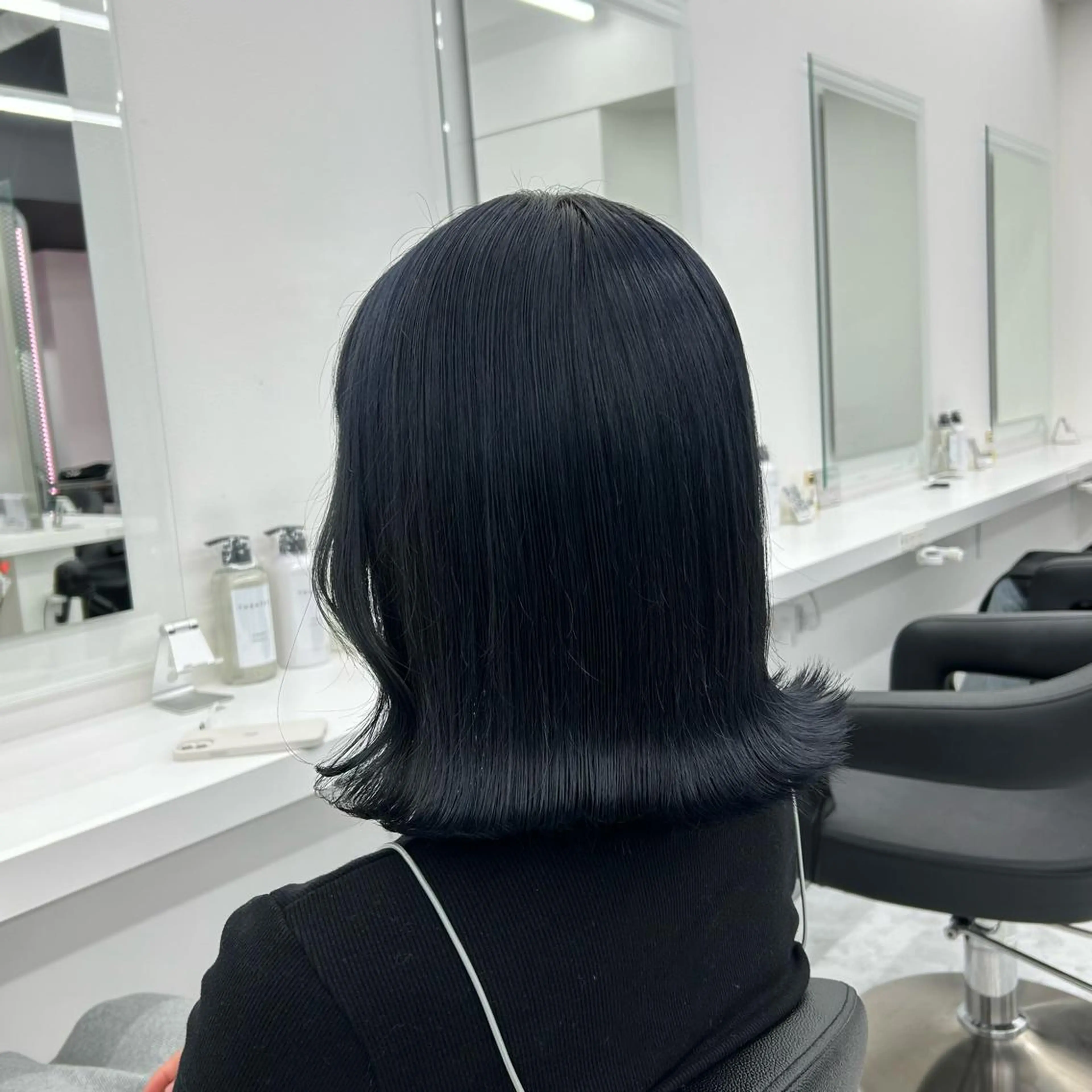 セミロング カラー ヘアアレンジ カット ヘアカラー GOTODAY shair salon 横浜mare店所属・透明感抜群カラー mai🍑♡のヘアスタイル