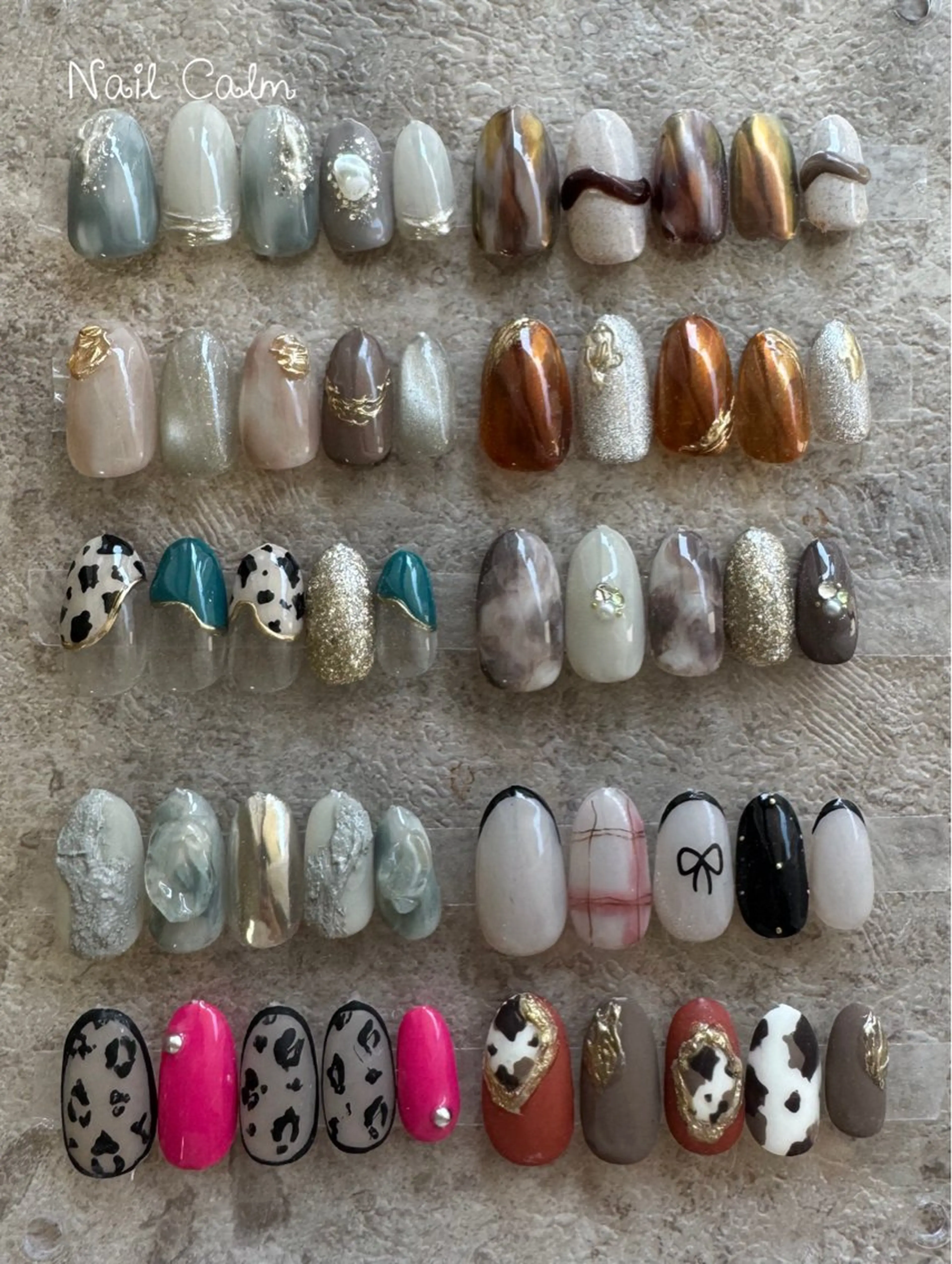 ネイル アートネイル ハンドネイル Nail Calm所属・プライベートサロン Calmのネイルデザイン