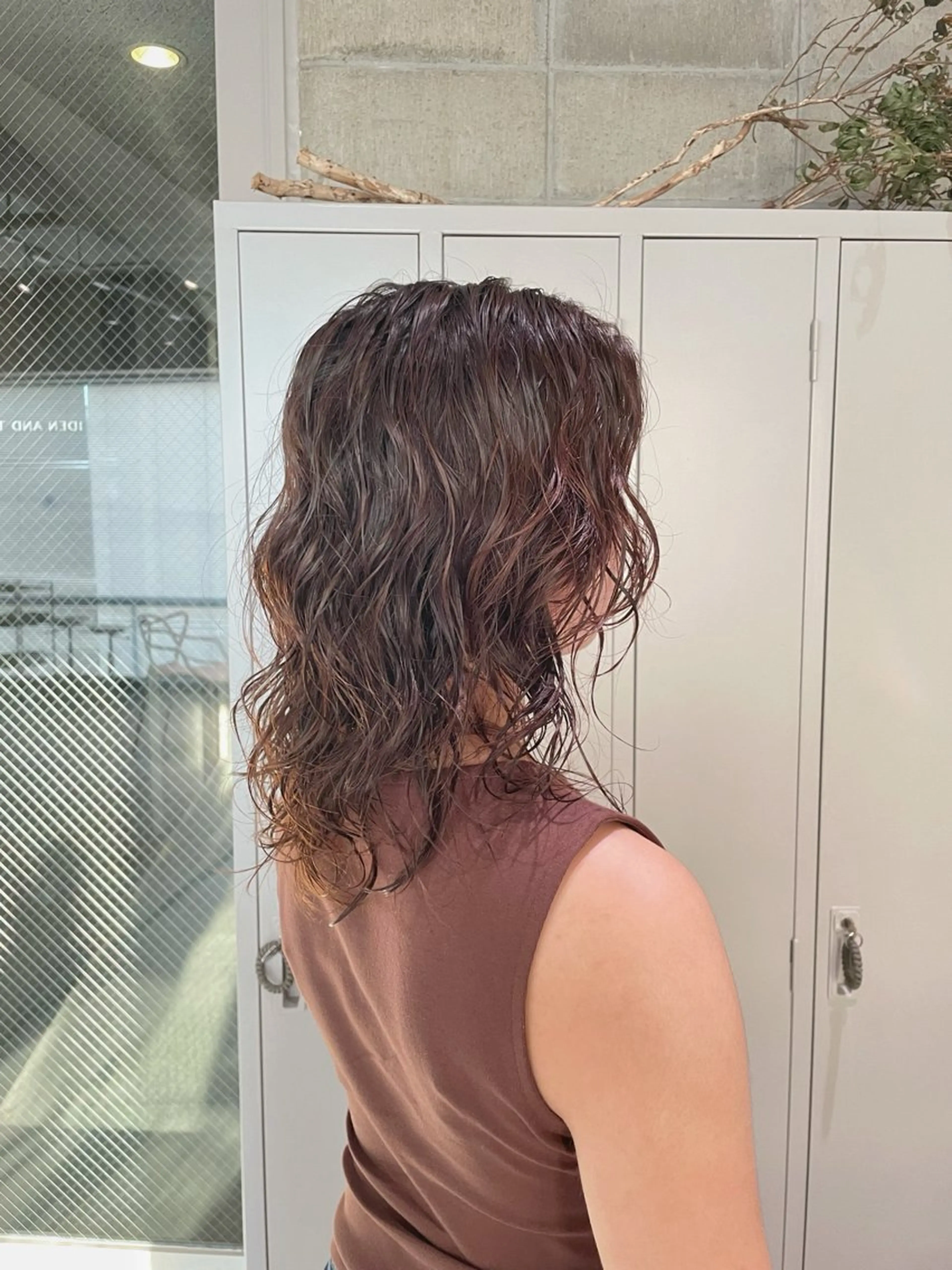 ミディアム パーマ IDEN AND TITY所属・ショートモデル募集 yukakoのヘアスタイル