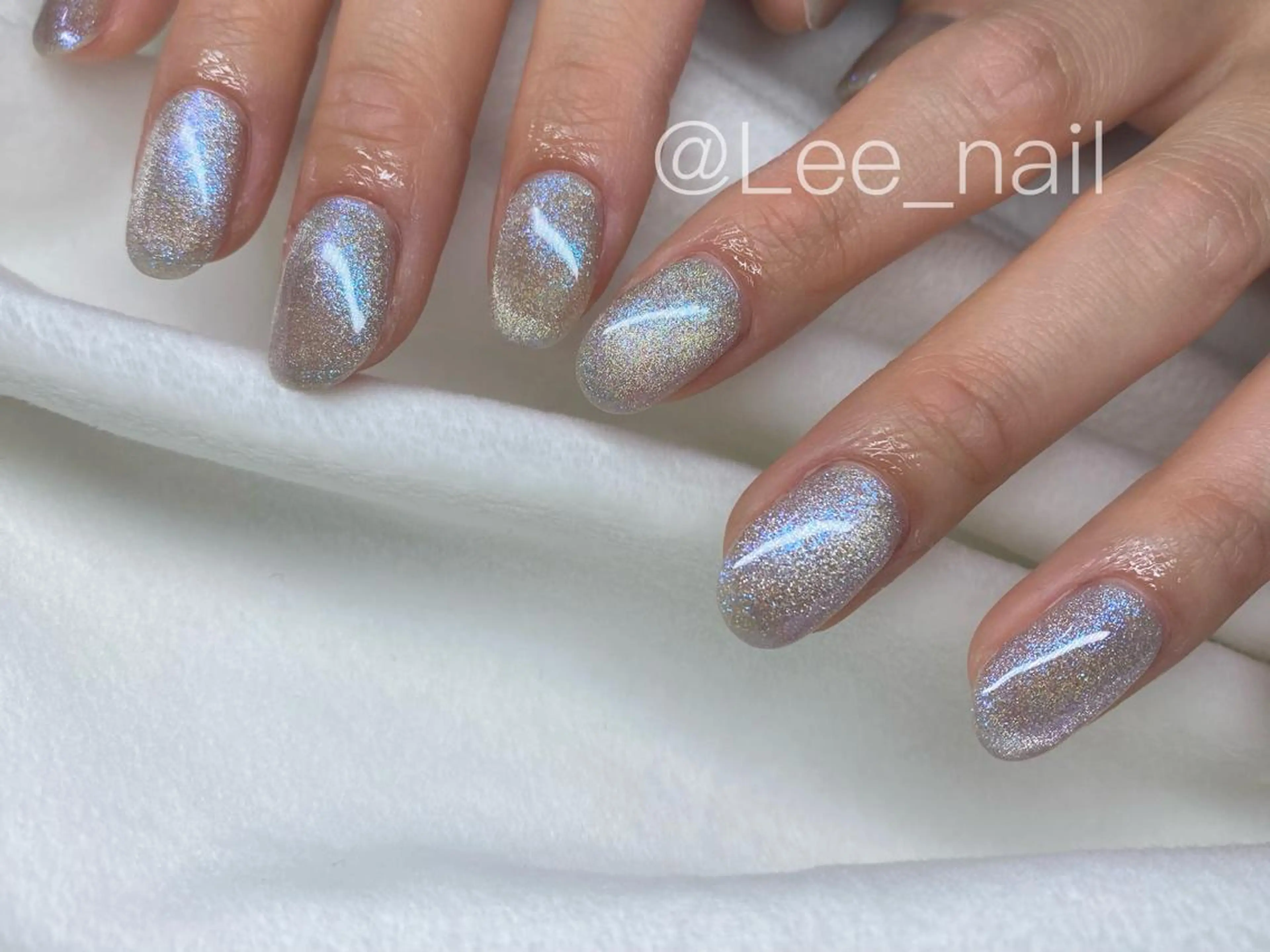 ネイル マグネットネイル ハンドネイル Lee_ nailのネイルデザイン
