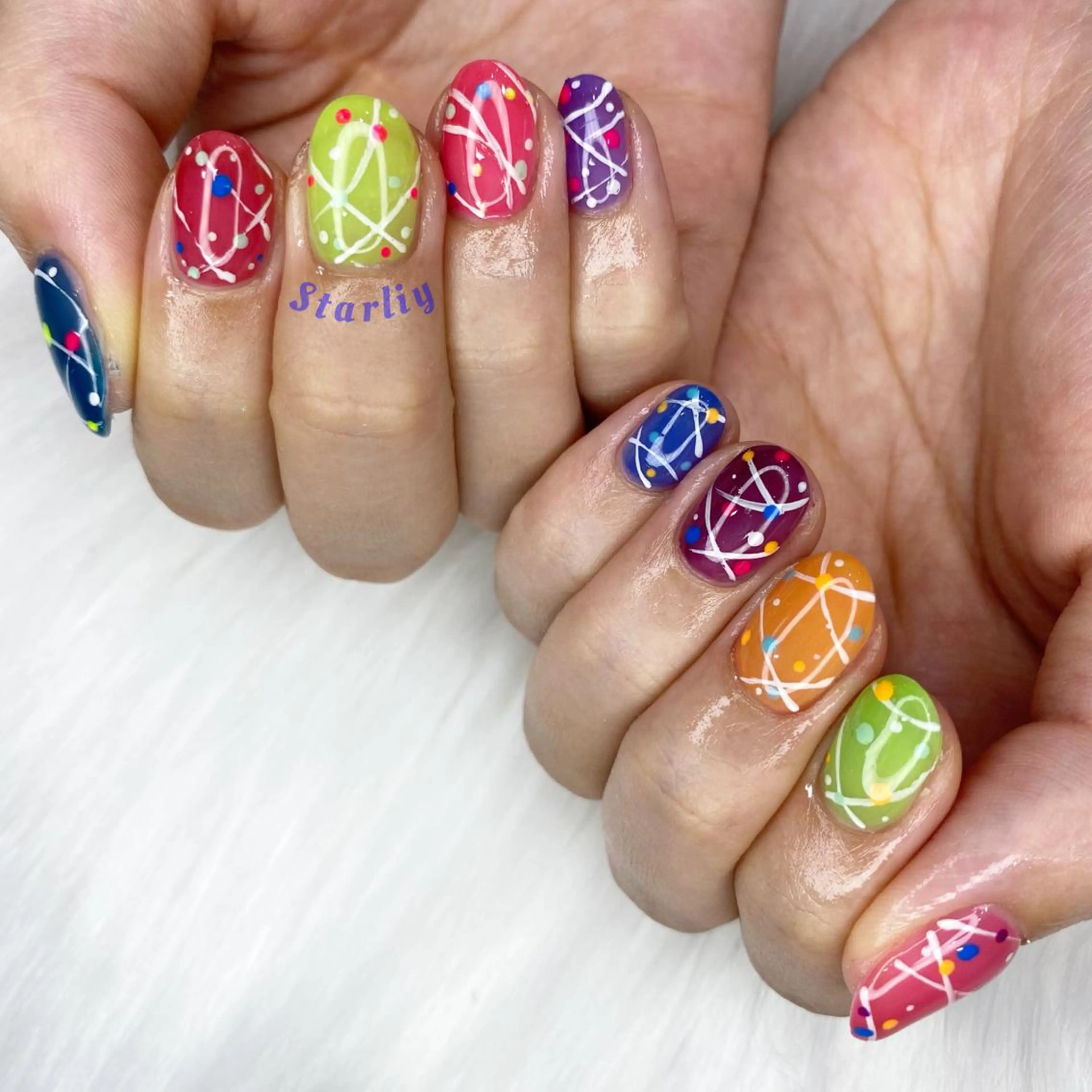 ネイル ヨーヨーネイル Starliy所属・~Starliy~ 三重県津市のネイルデザイン
