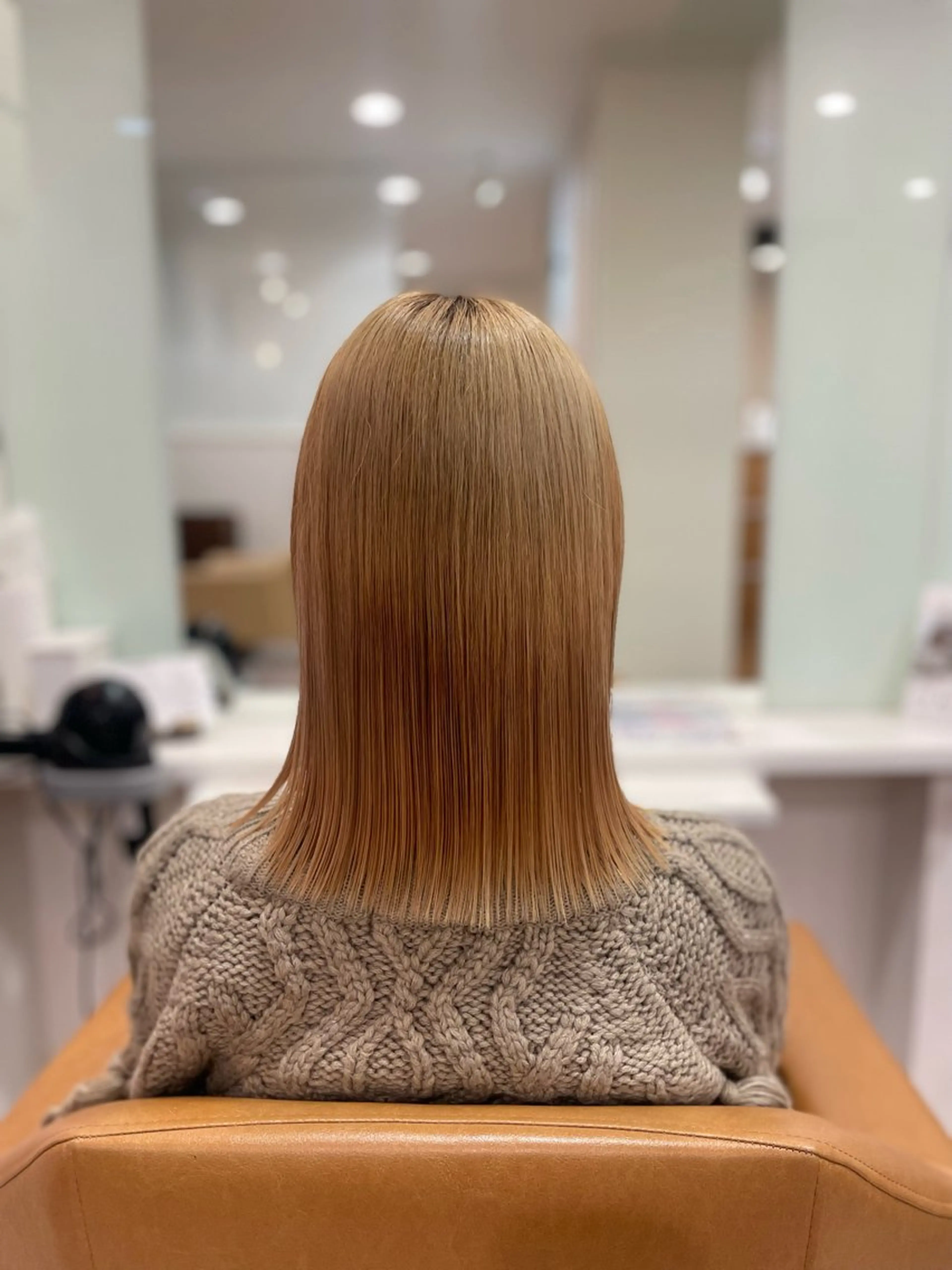ミディアム Soleil Rukaのヘアスタイル