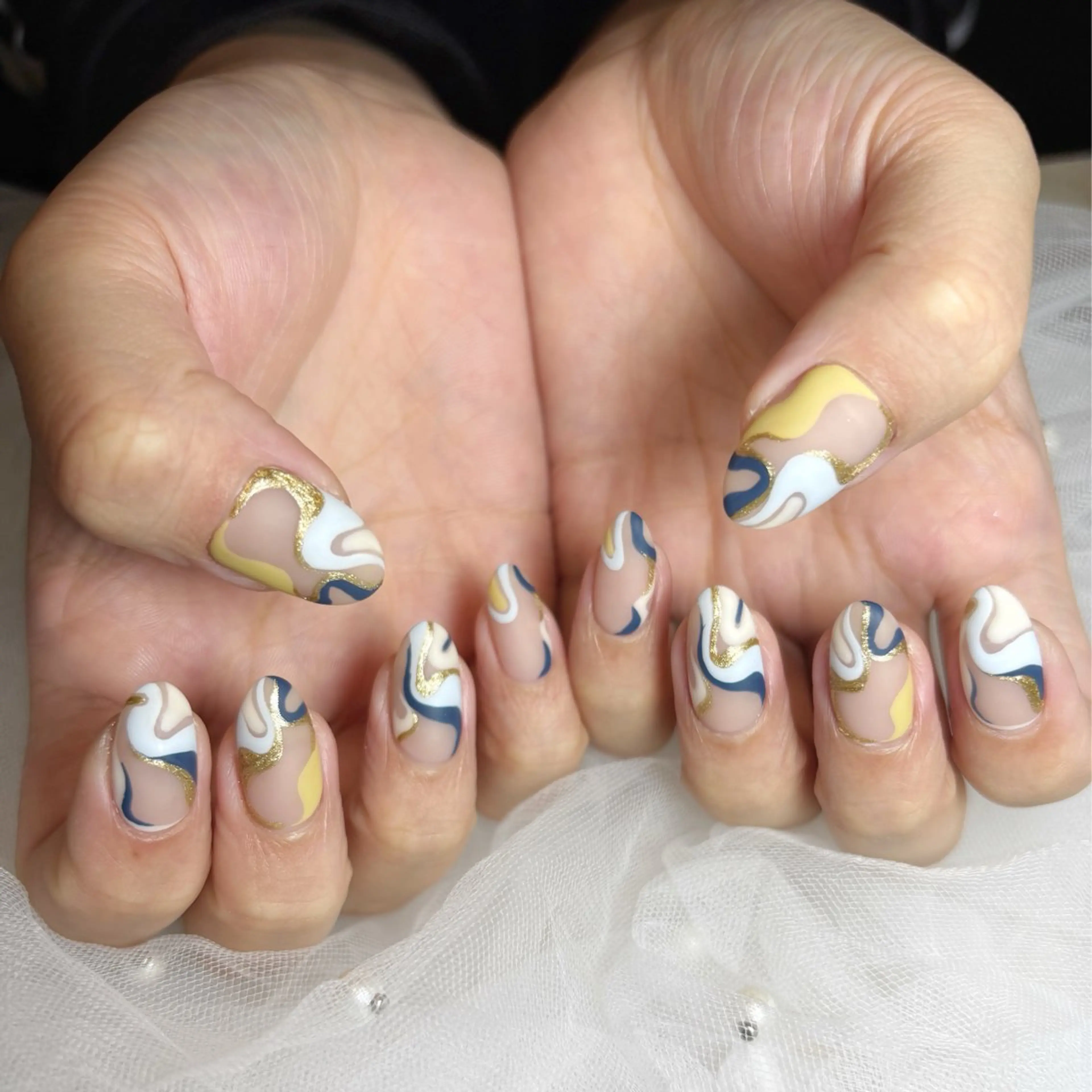 ネイル 持ち込み ハンドネイル watanabe miyuuのネイルデザイン