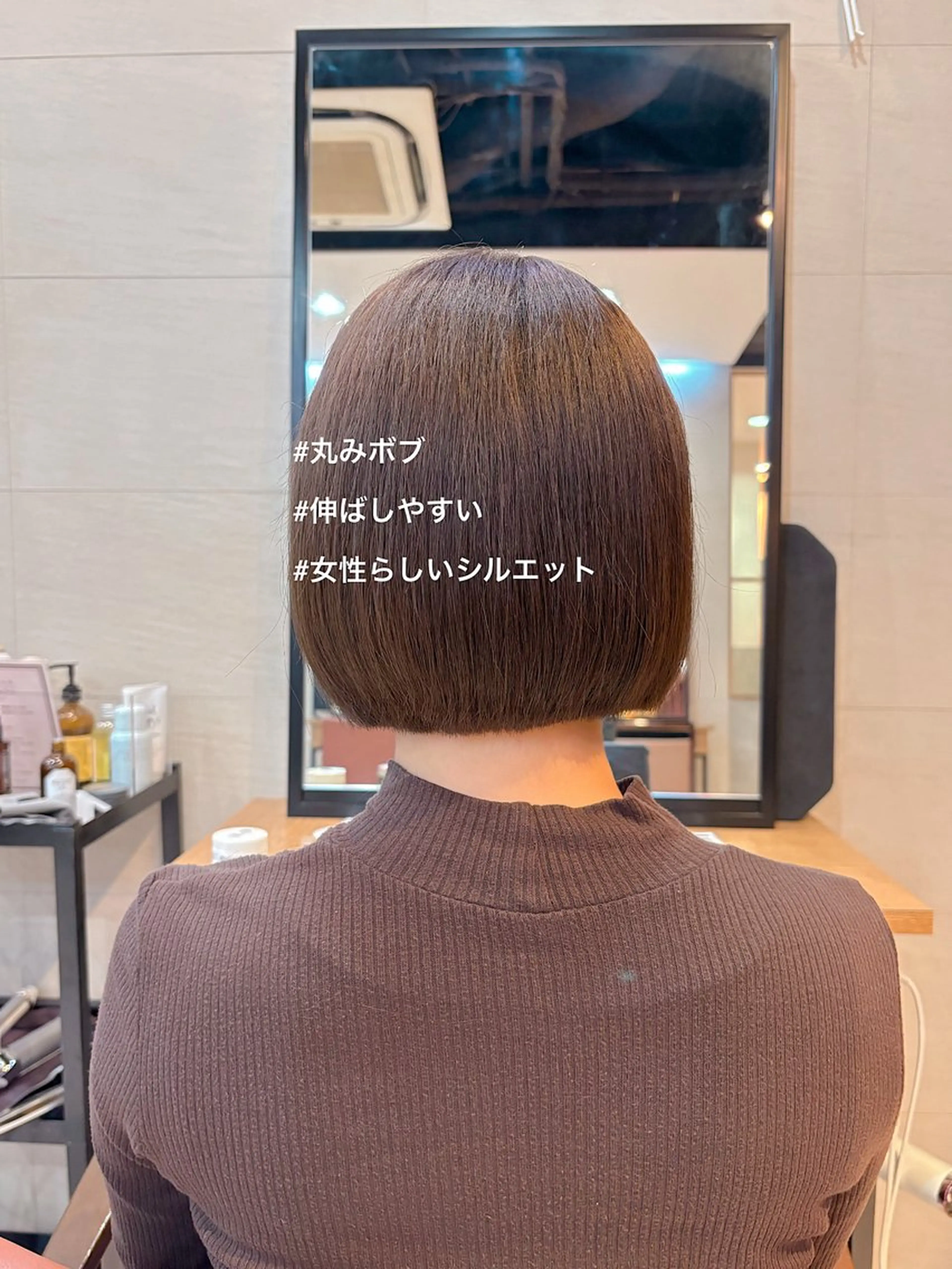 カラー ブラウンカラー 透明感カラー ボブ はじめてパーマ/ 親しみやすさ/さくらのヘアスタイル