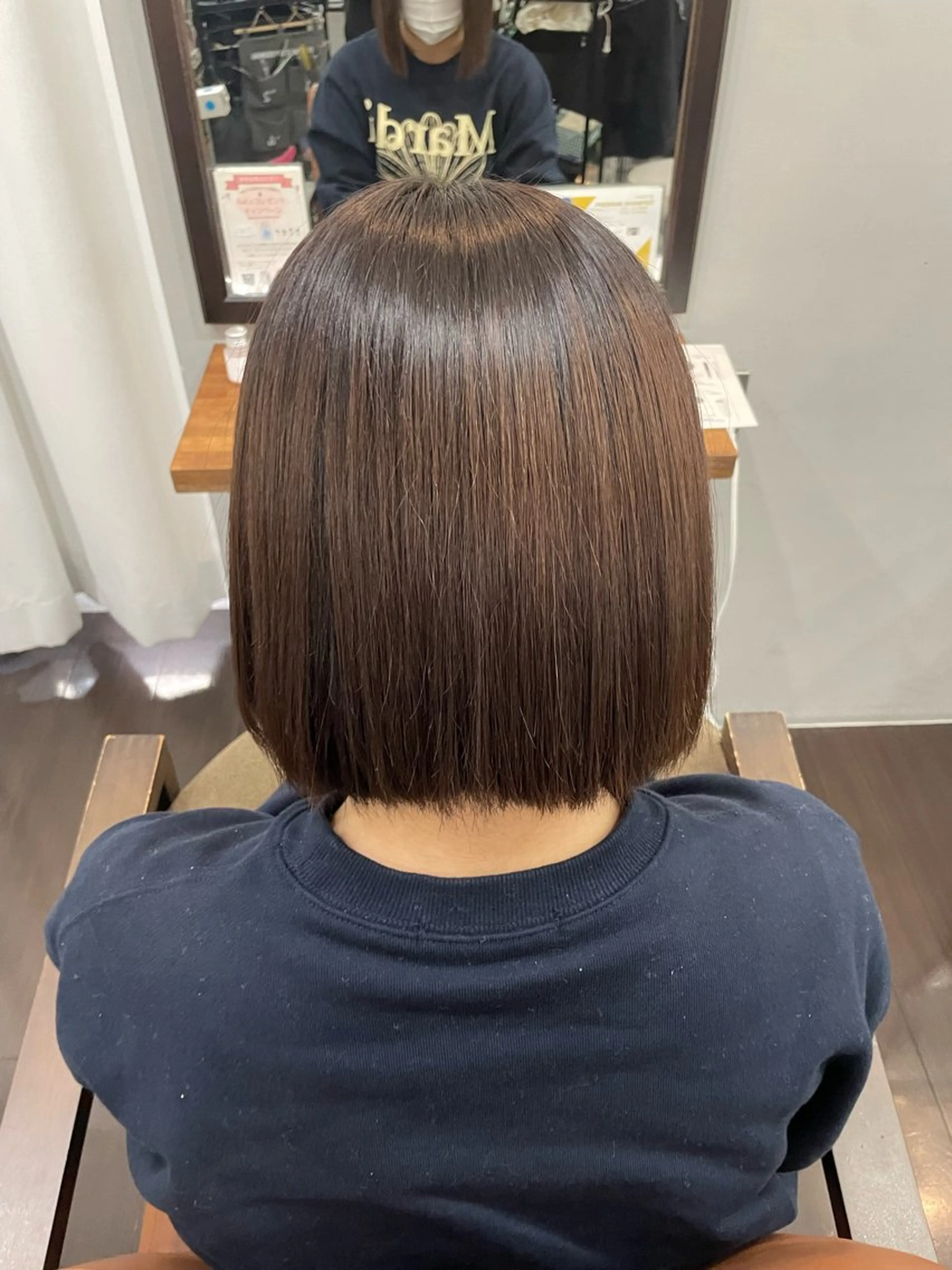ショート 髪質改善 艶・暖色カラー/ メンズ/名駅/ユキハのヘアスタイル