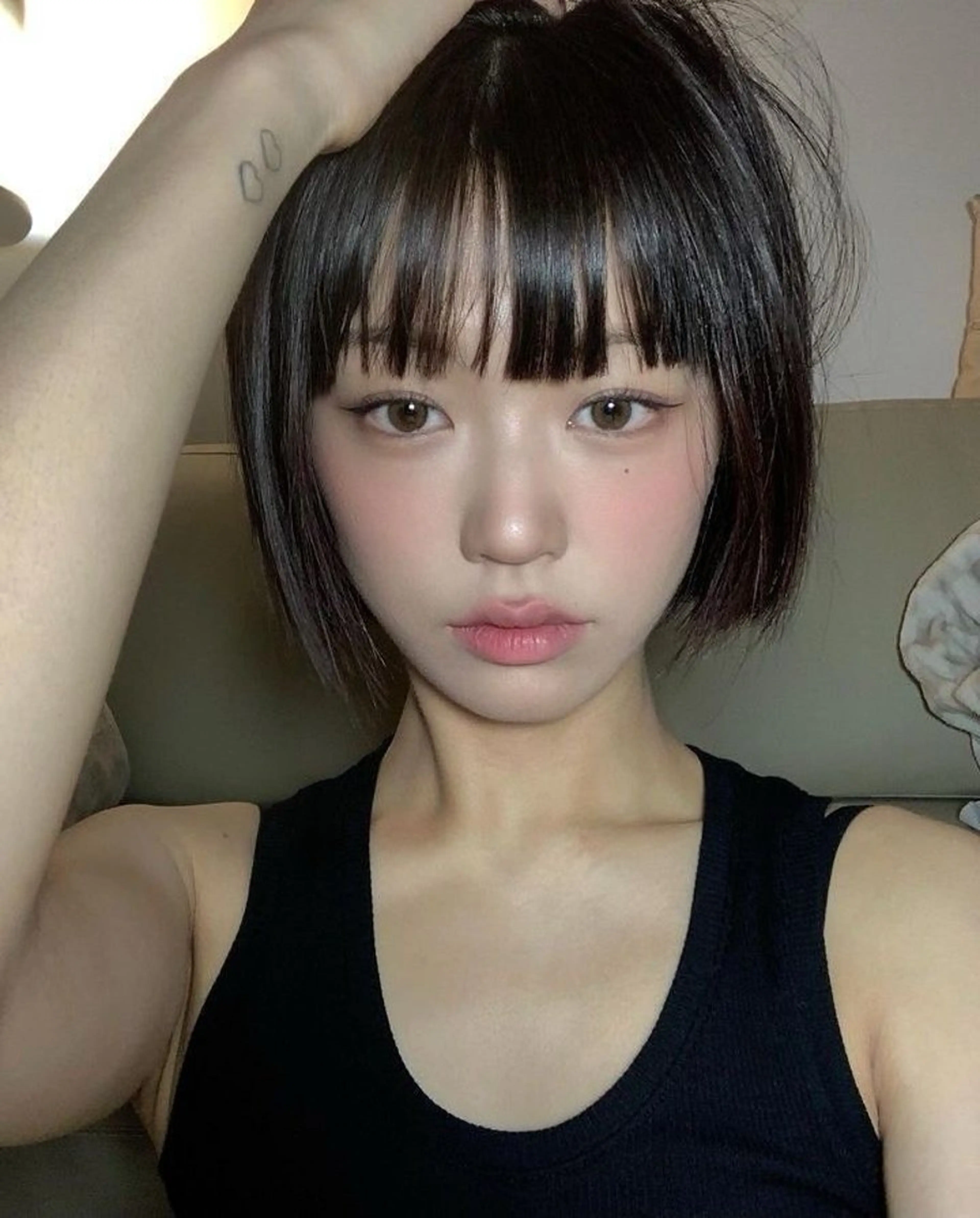 ショート riria/ショート /ブラウンカラー🎀のヘアスタイル