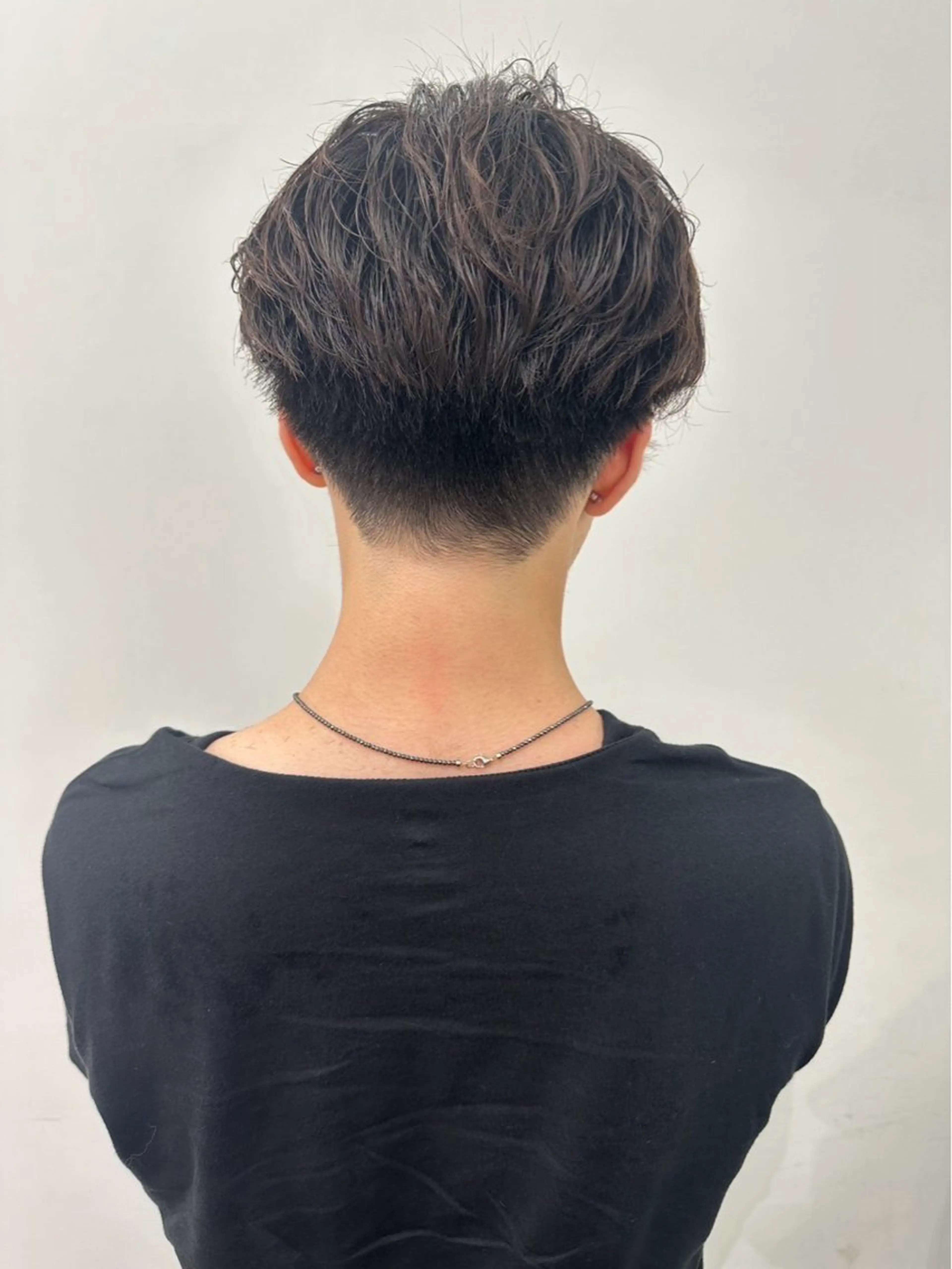メンズ 透明感カラー🫧 ミクのヘアスタイル