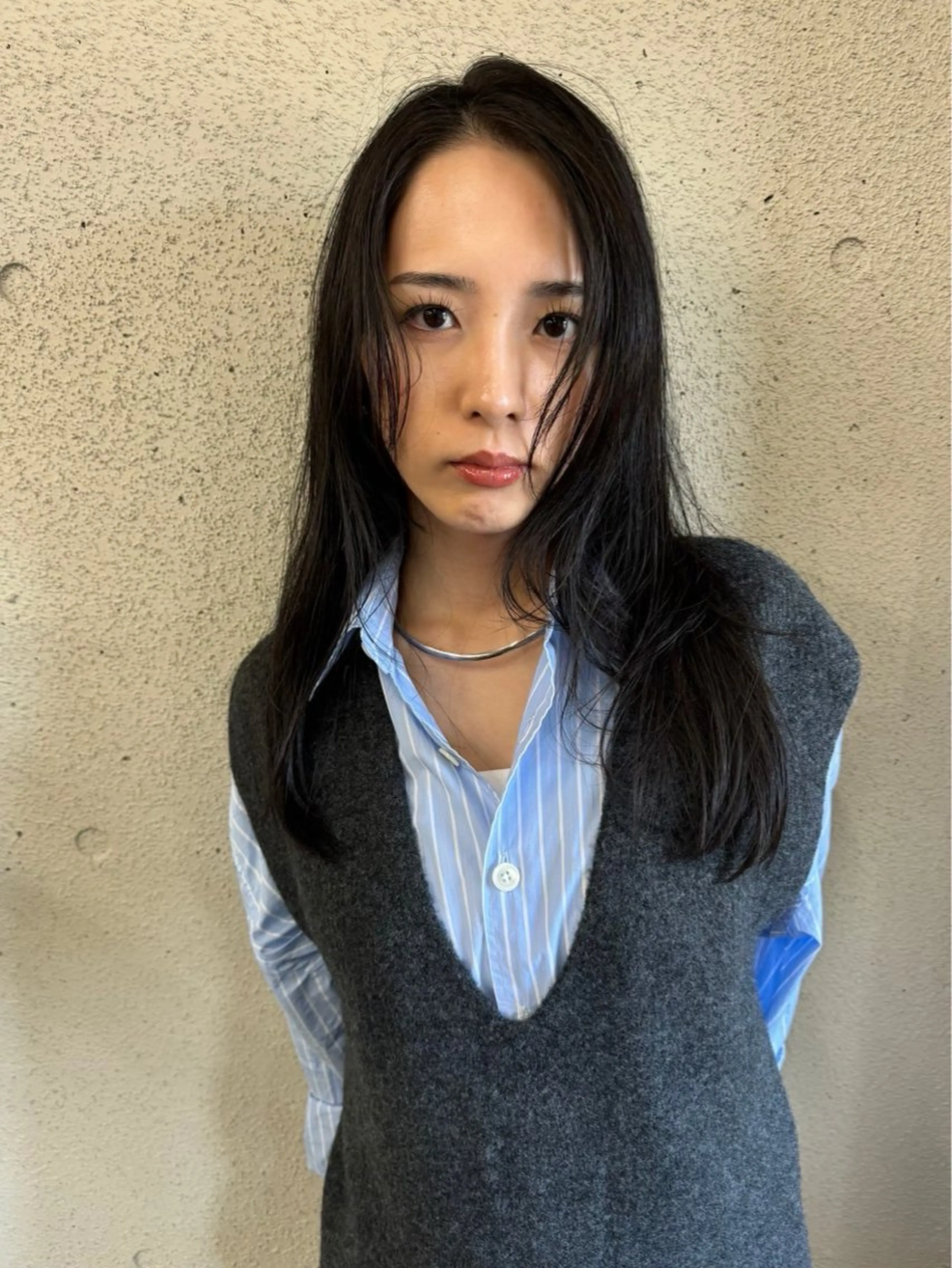 ロング 諸岡 ひばり/美髪縮毛矯正のヘアスタイル