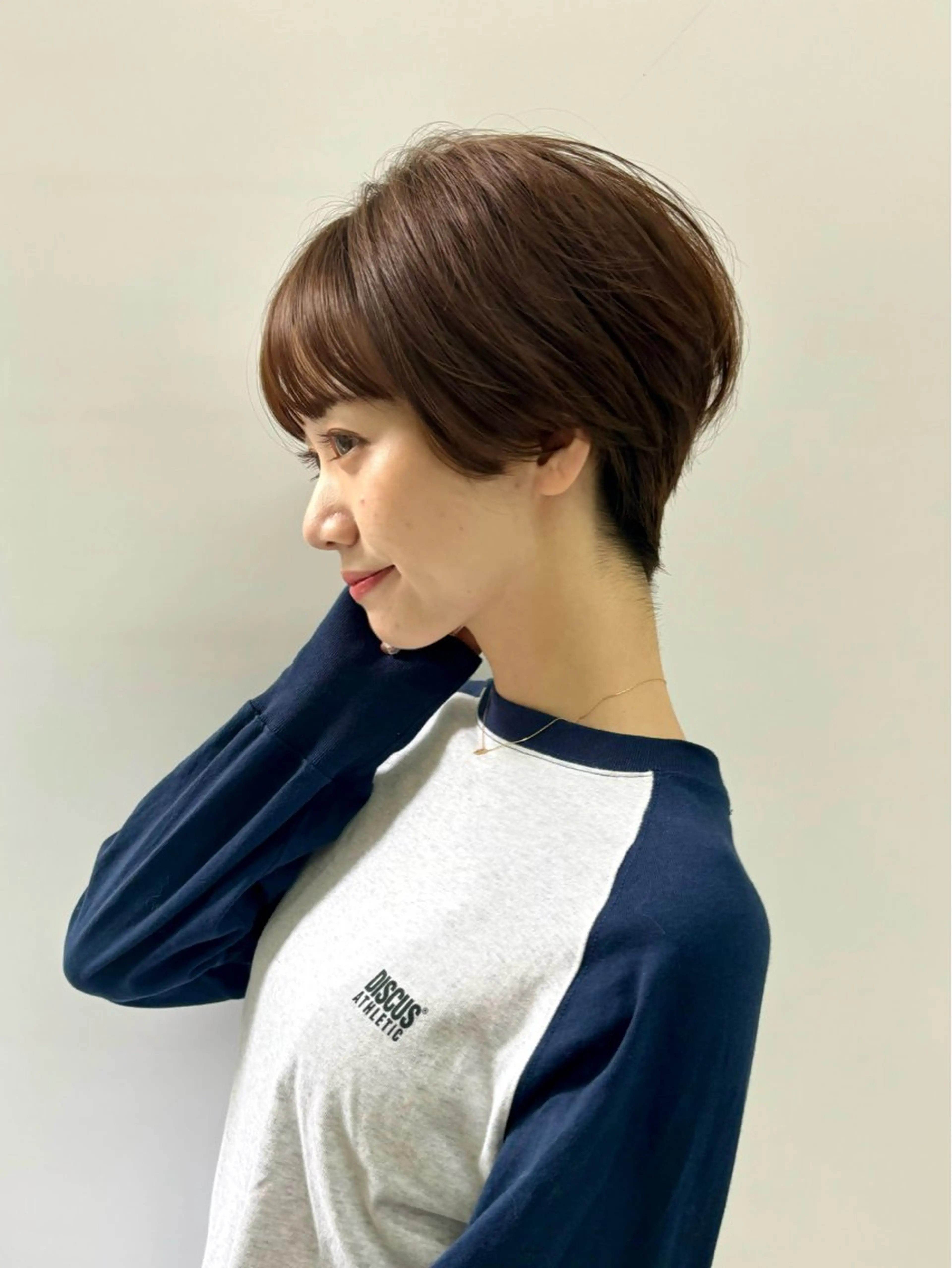 ショート 透明感抜群オリーブ/ ショウキのヘアスタイル