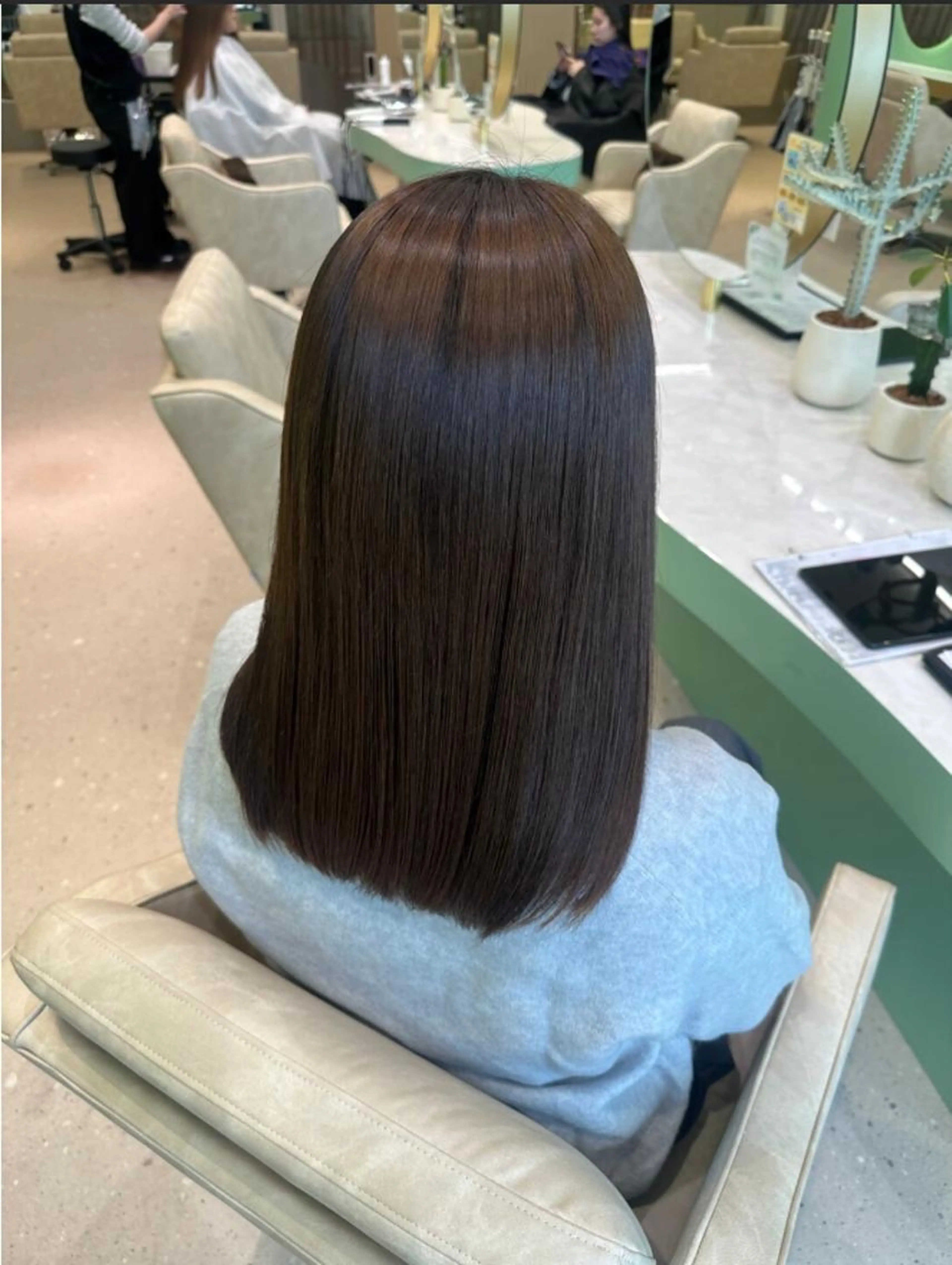 ★OPEN記念★カット＋オージュア髪質改善トリートメント(7step)の写真