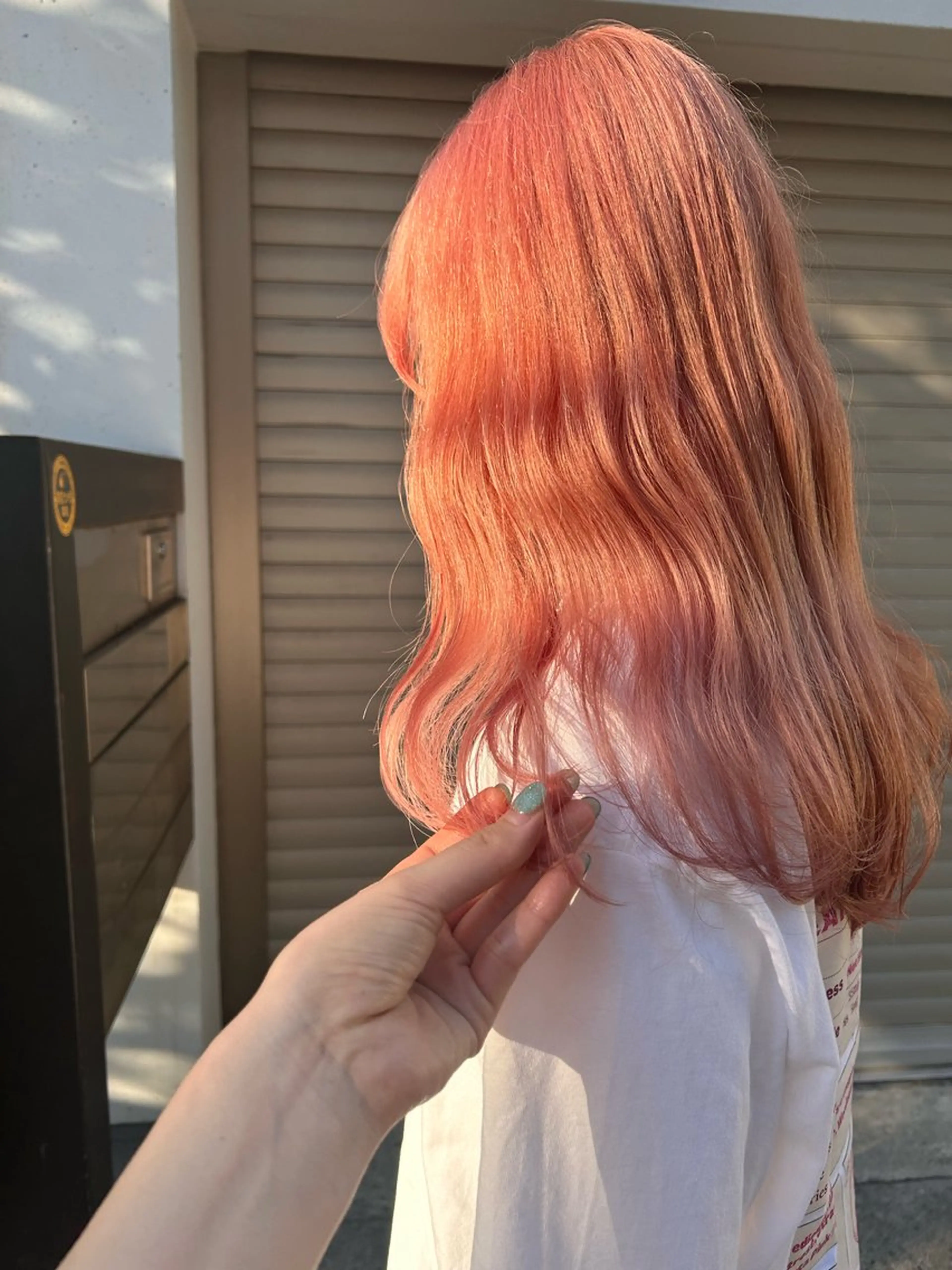 ロング カラー ヘアアレンジ ブリーチ 透明感カラー ダブルカラー ピンクカラー 似合わせカット お任せヘア☘️☘️ 及川渚のヘアスタイル