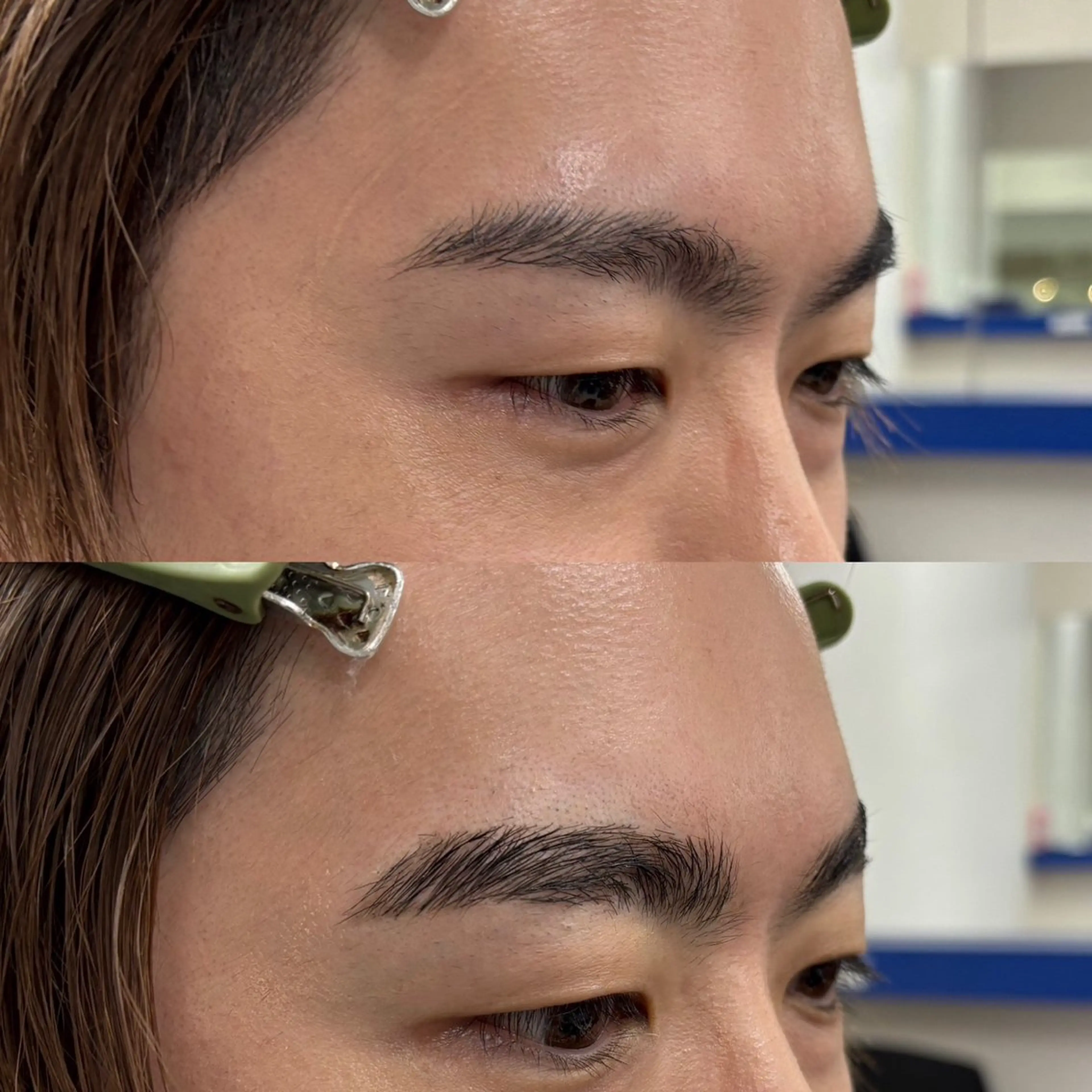 アイブロウ 辺土名 皇冶のヘアスタイル