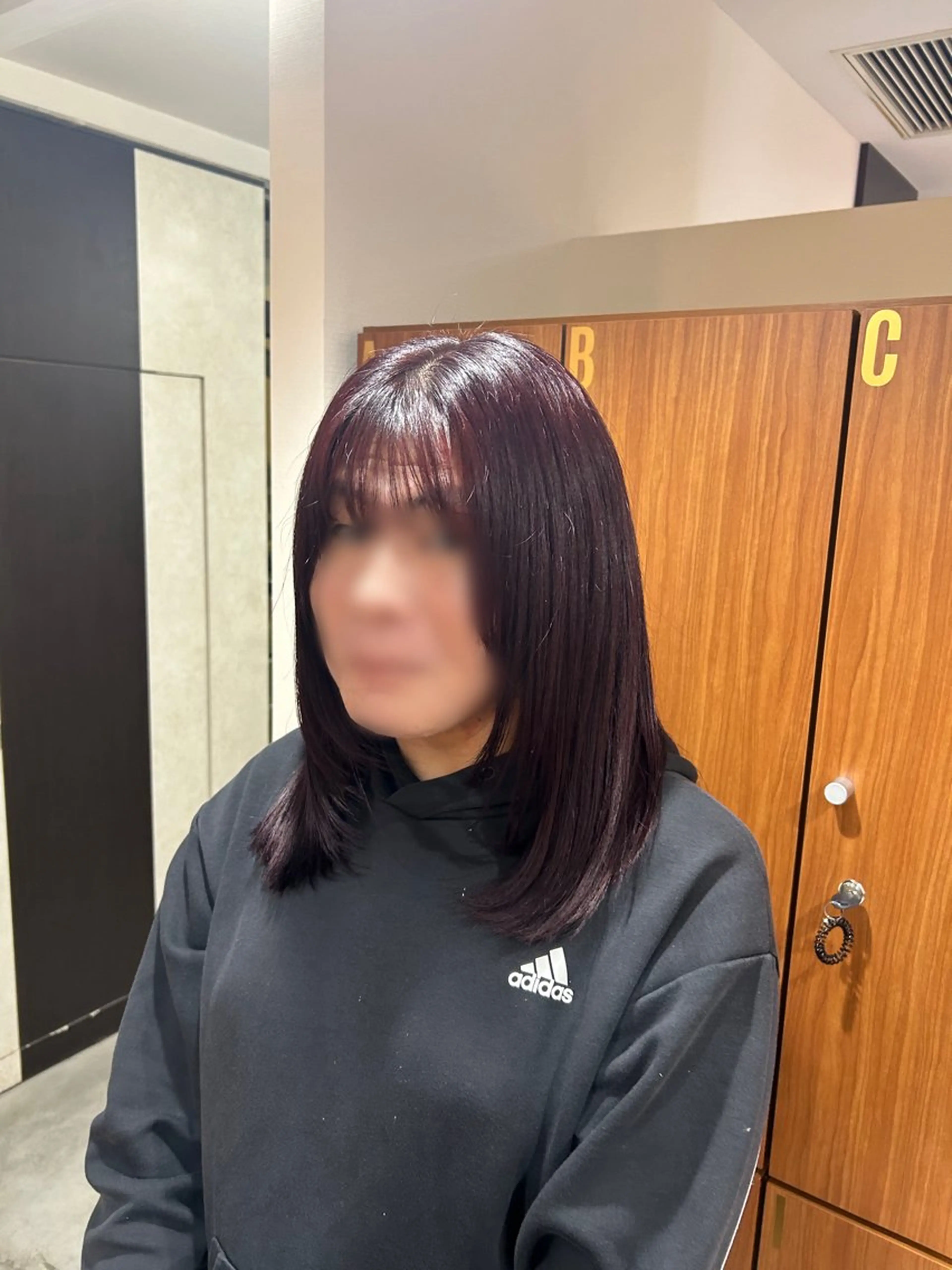 ミディアム カラー 坂本奈都美 🎀のヘアスタイル