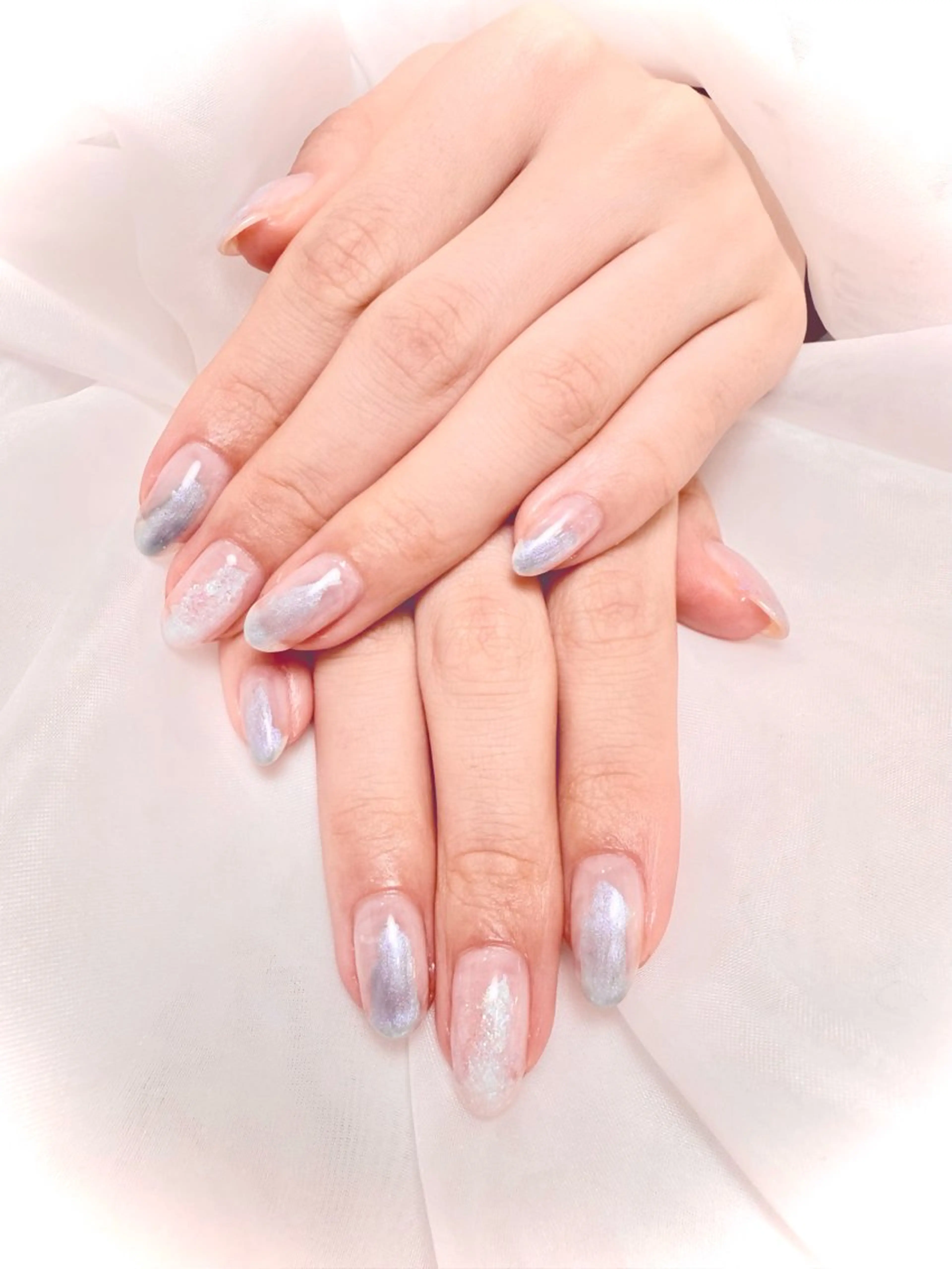 ネイル クリアネイル ニュアンスネイル LAX／ hiroyoのネイルデザイン