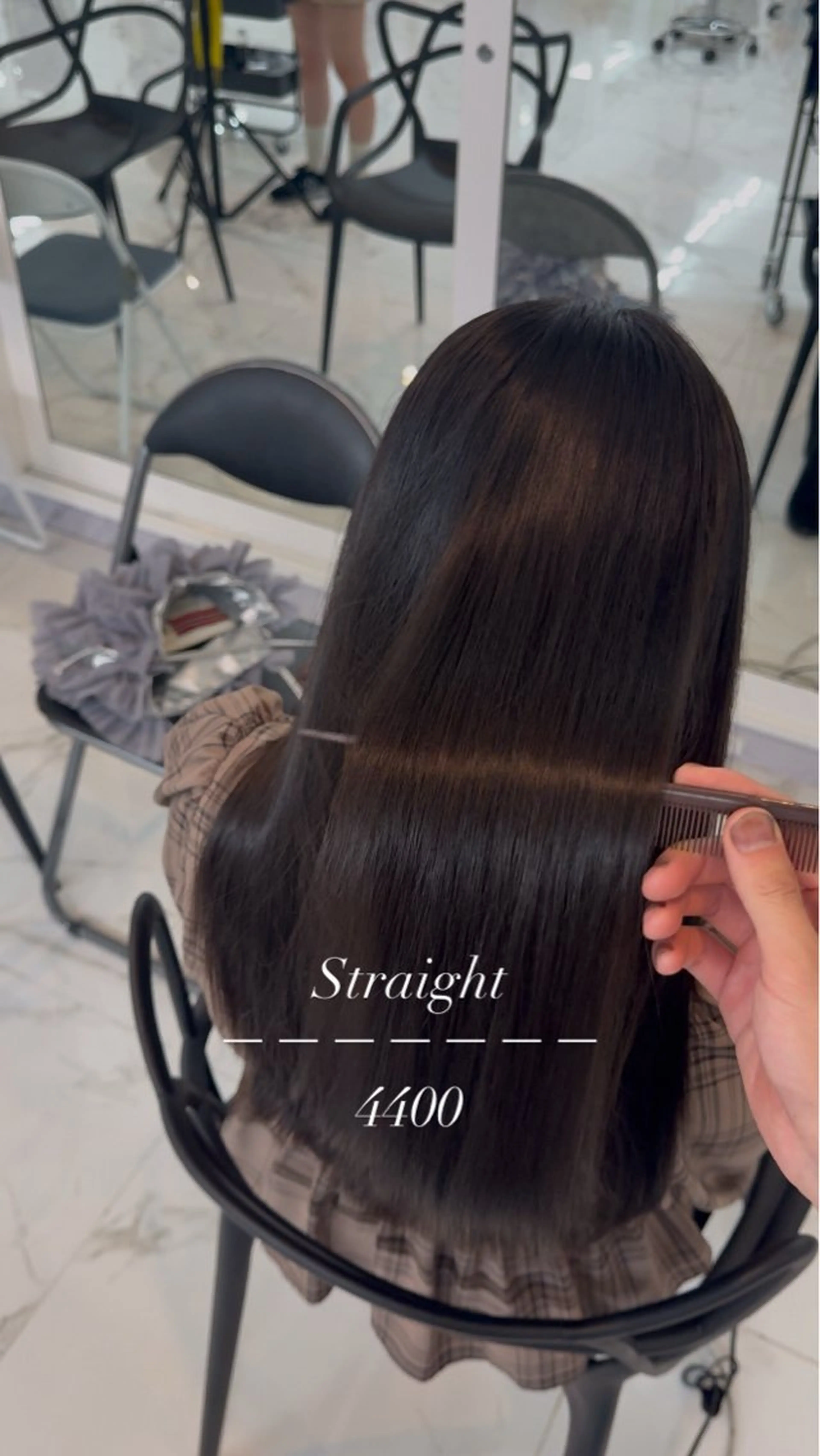 ロング りっきー🦋河原町 髪質改善/縮毛矯正のヘアスタイル