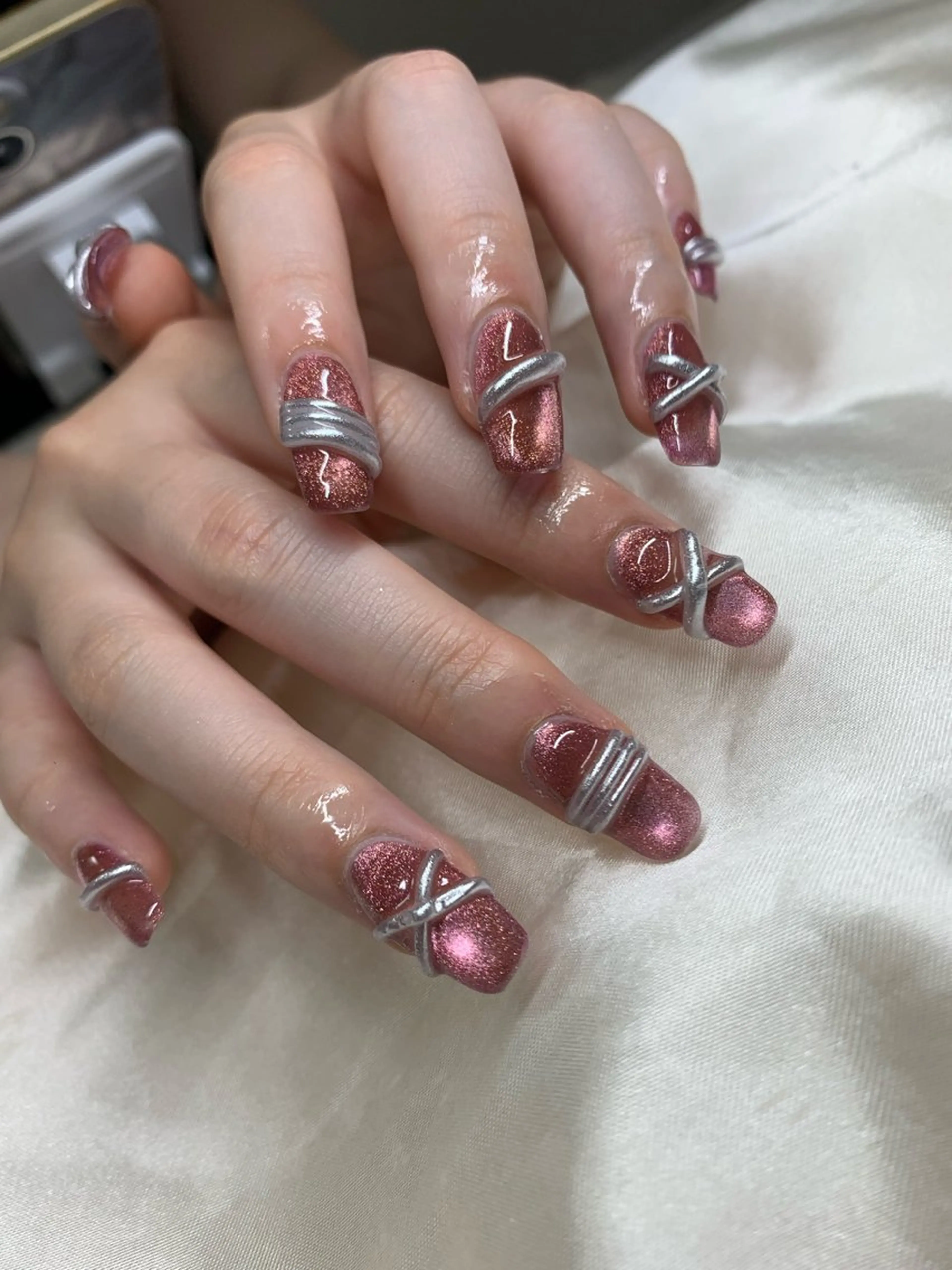 ネイル ハンドネイル Rose Ana.Chuoのネイルデザイン