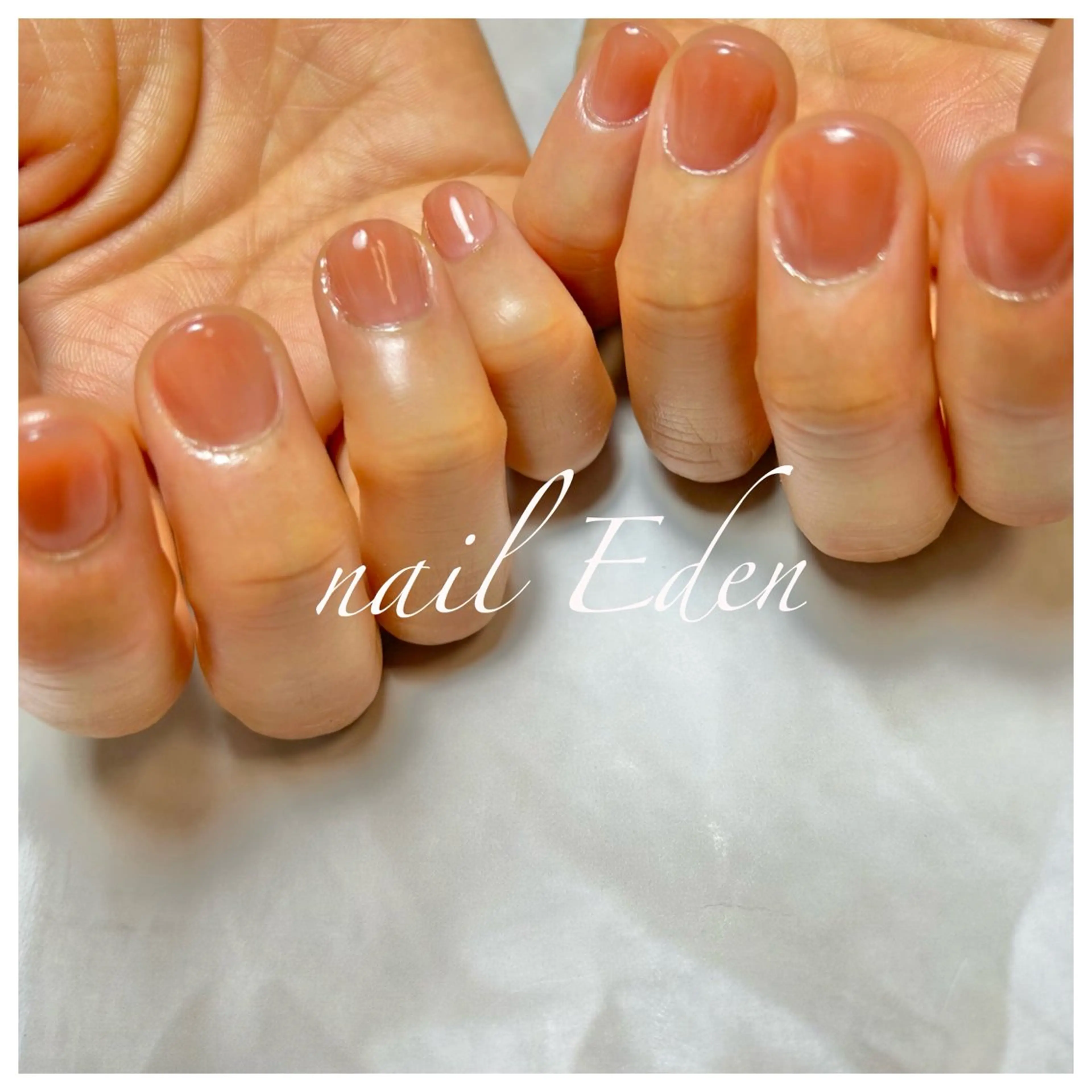 ネイル 持ち込み ハンドネイル ハンドケア Eden　private nail saron所属・Eden ♾️のネイルデザイン
