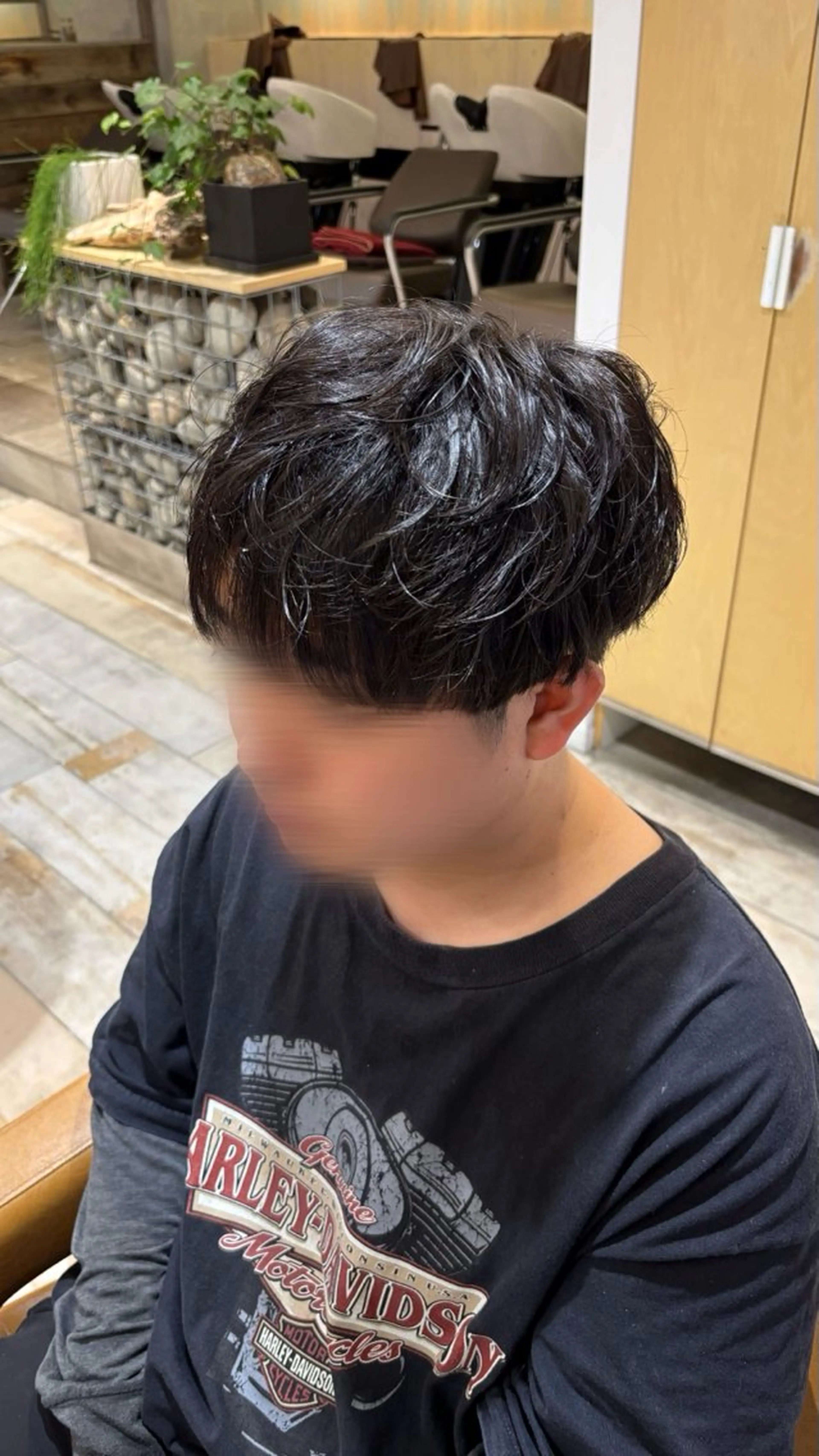 ショート パーマ メンズ カット パーマ EARTH三鷹 KOKOROのヘアスタイル