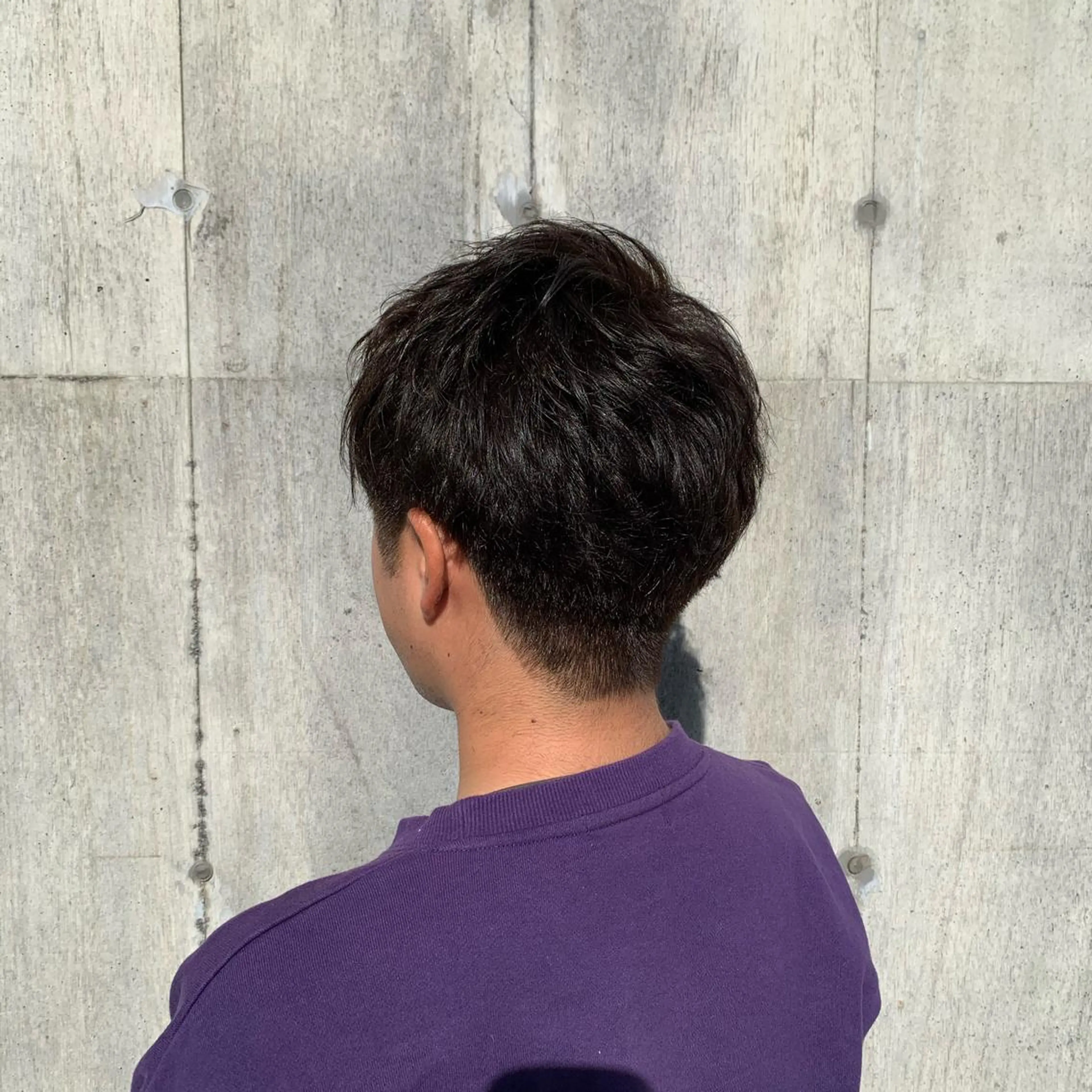 ショート カラー メンズ マッシュ 刈り上げ アッシュ ショートヘア charme【 シャルム 】所属・ボブ/レイヤー/ nanamiのヘアスタイル