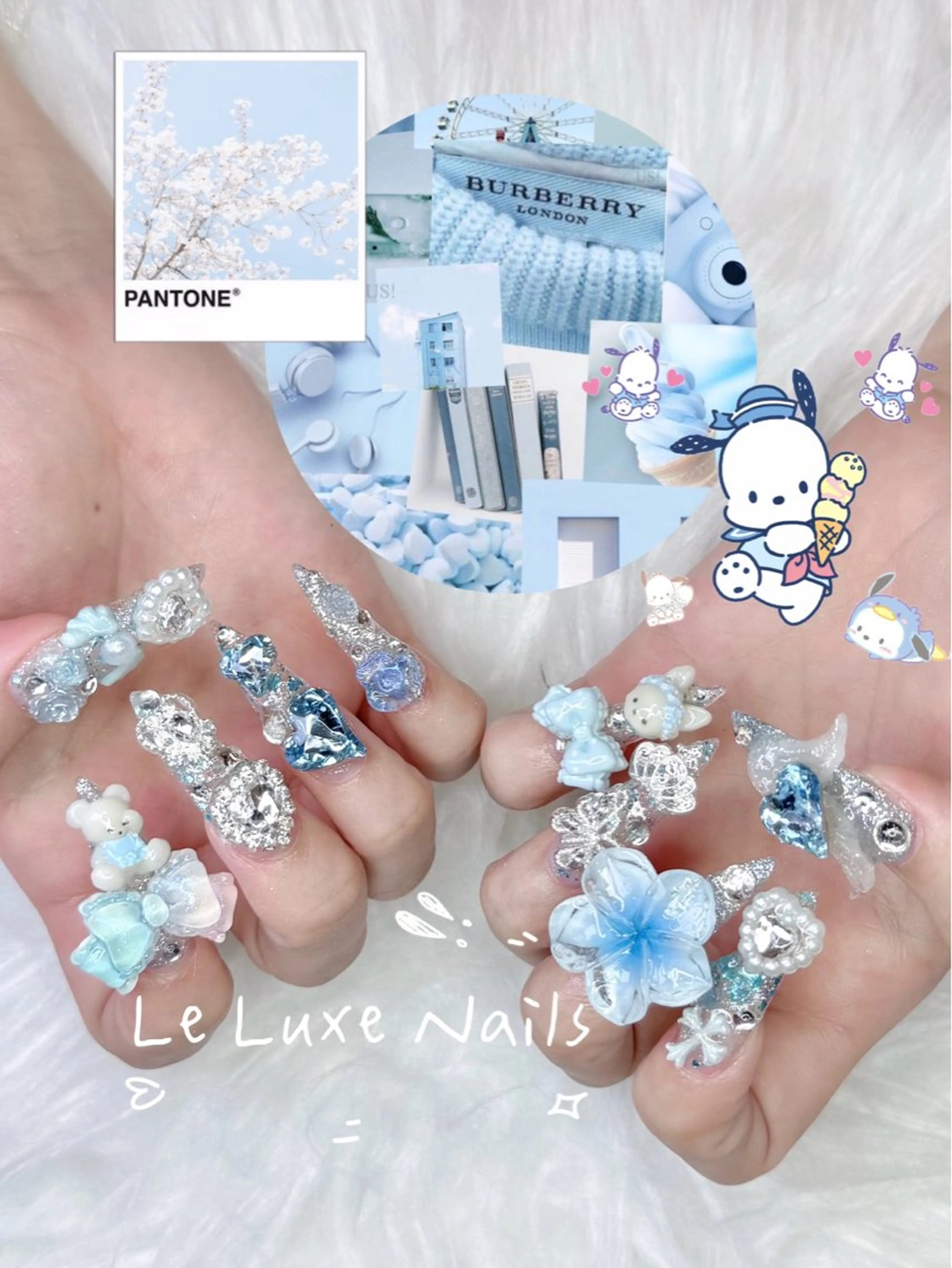ネイル le luxe nails所属・あやね あんなのネイルデザイン