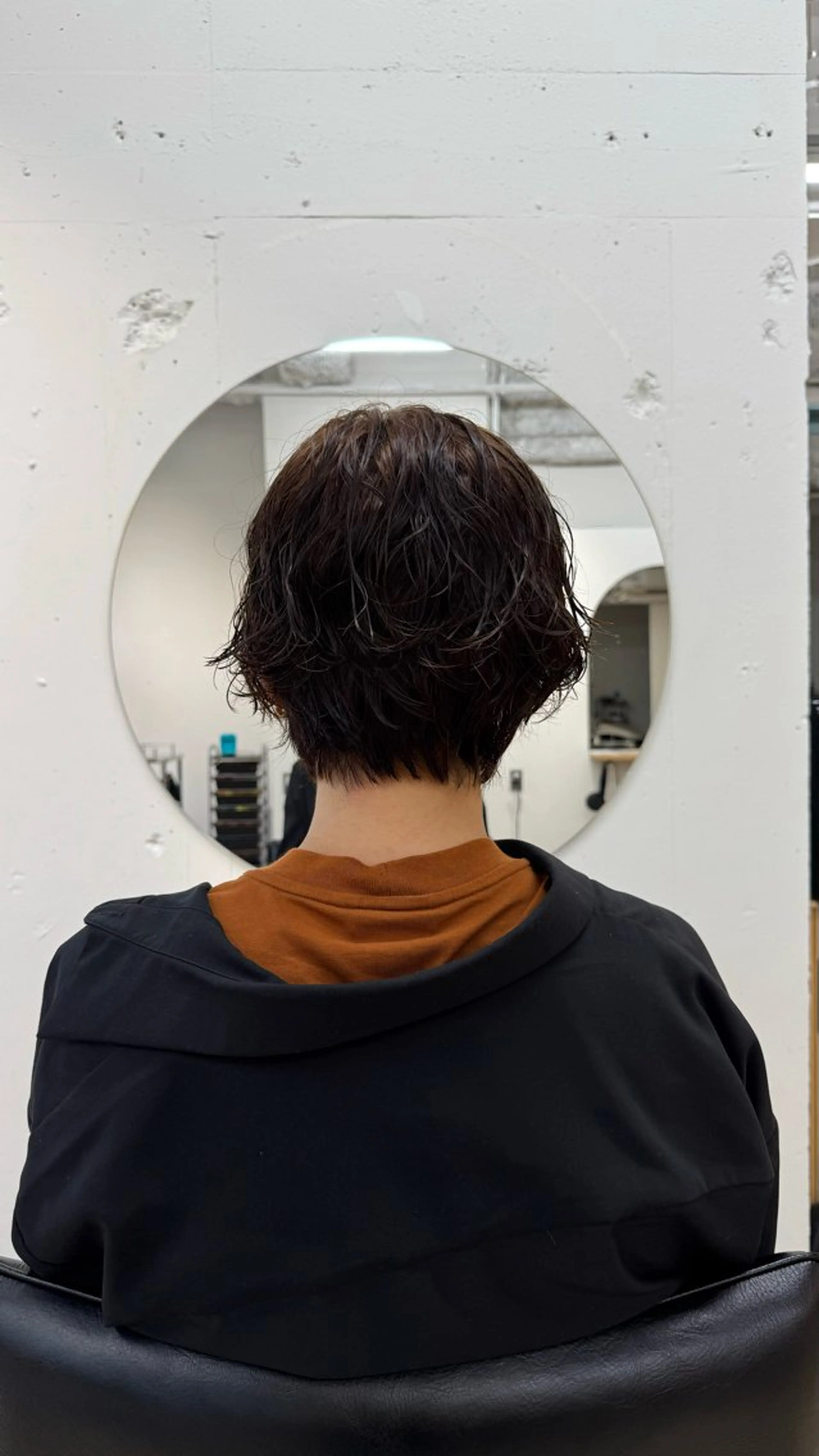 ショート パーマ 新潟/万代/ベージュ ダブルカラー髙橋魁真のヘアスタイル