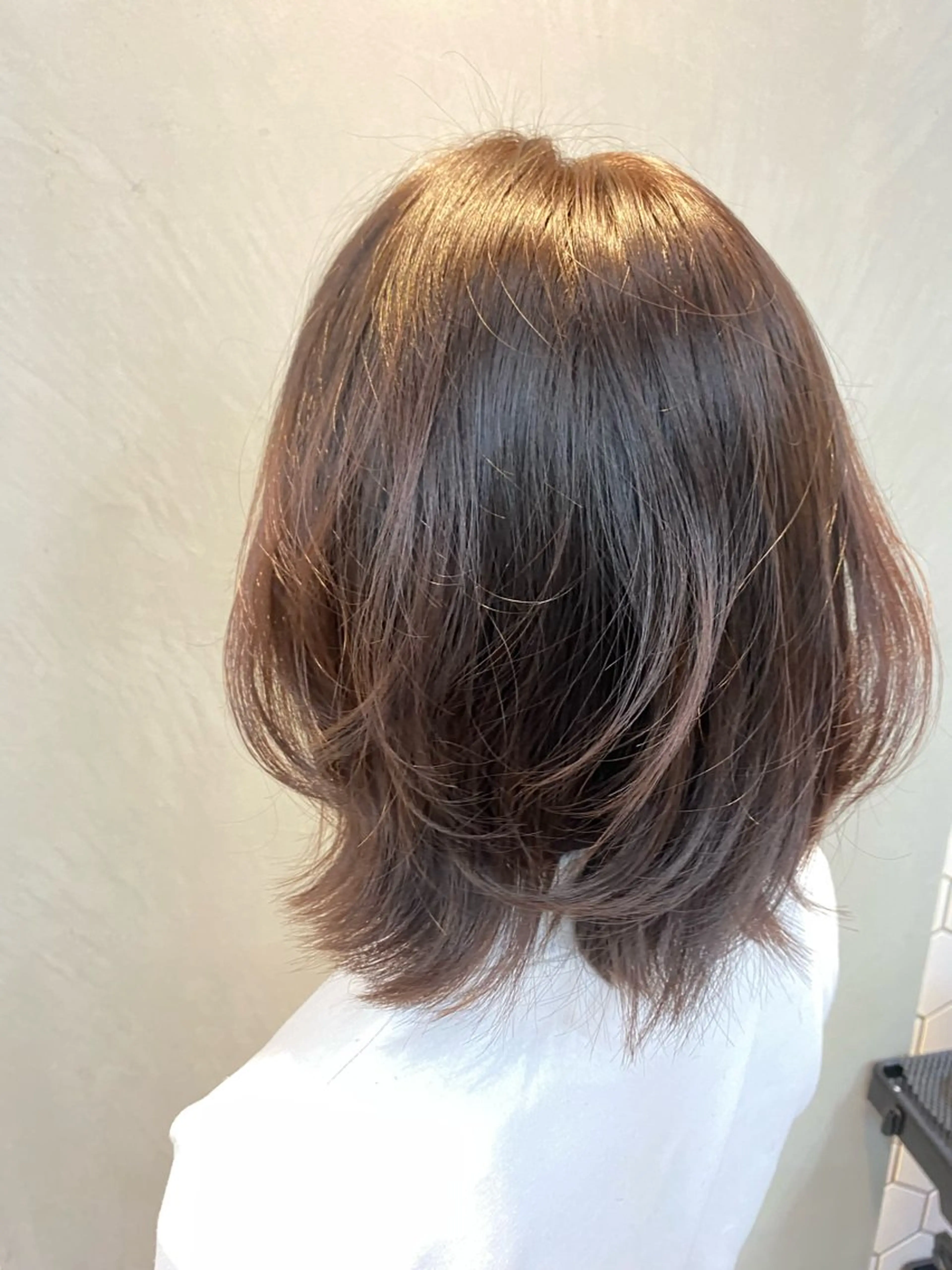 ミディアム カラー ヘアカラー トリートメント 銀座 キュアリスト/ nanaco🦔のヘアスタイル