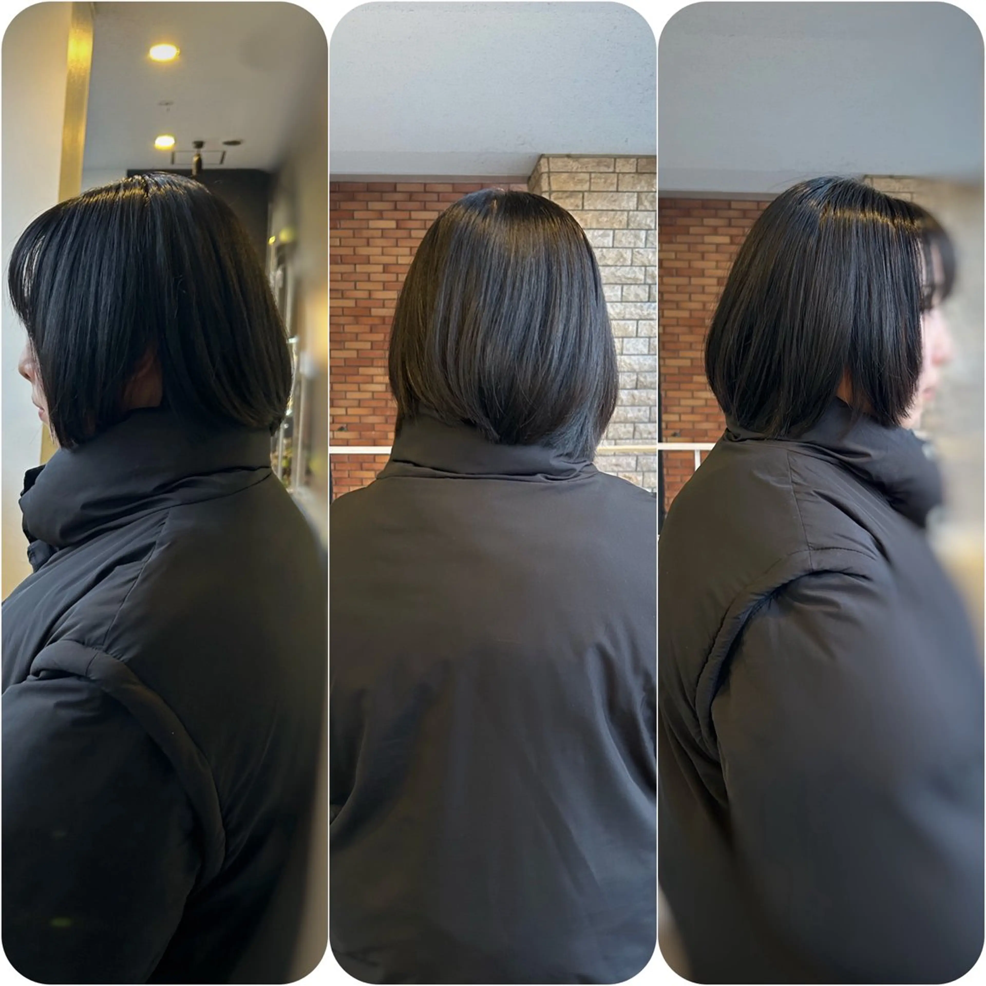 ショート カラー 髪質改善 カット トリートメント 艶の専門店/髪質改善 ×酸熱カラー/KONのヘアスタイル