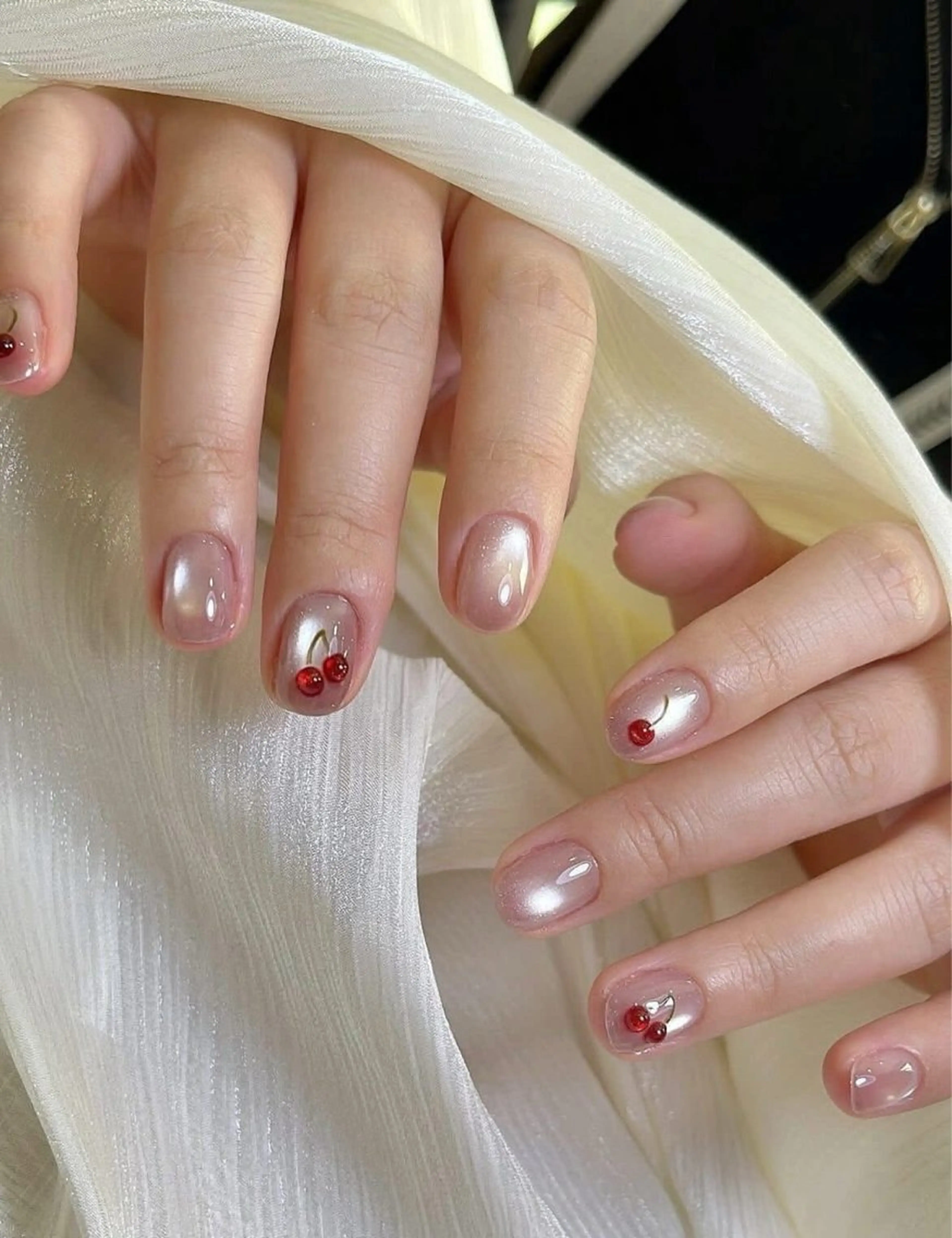 ネイル アートネイル フレンチネイル ジェルネイル グラデーション 韓国ネイル ハンドネイル Nail Salon kihi大塚店のネイルデザイン