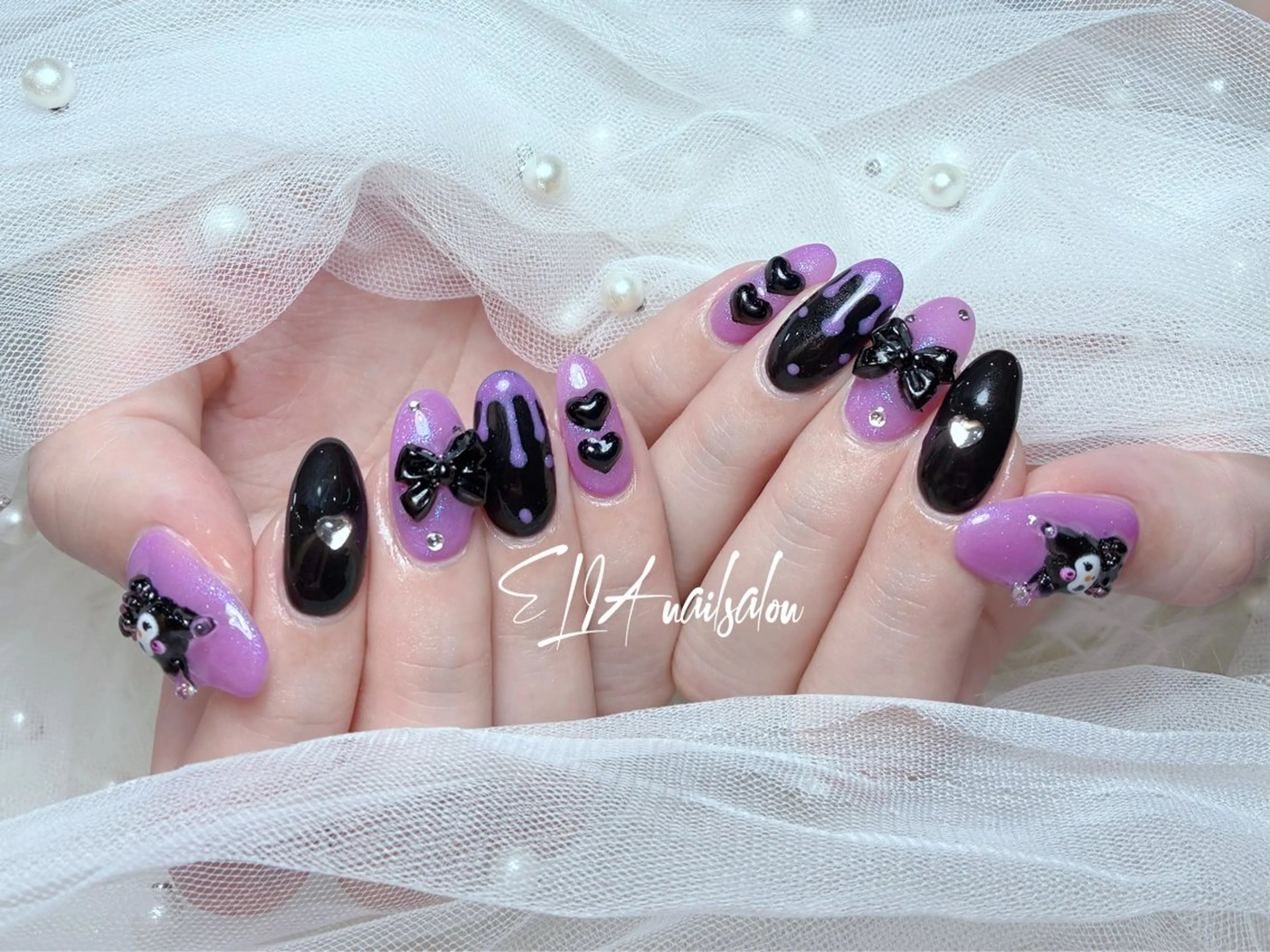 ミディアム ハンドネイル ELIA【エリア】 nailsalonのネイルデザイン