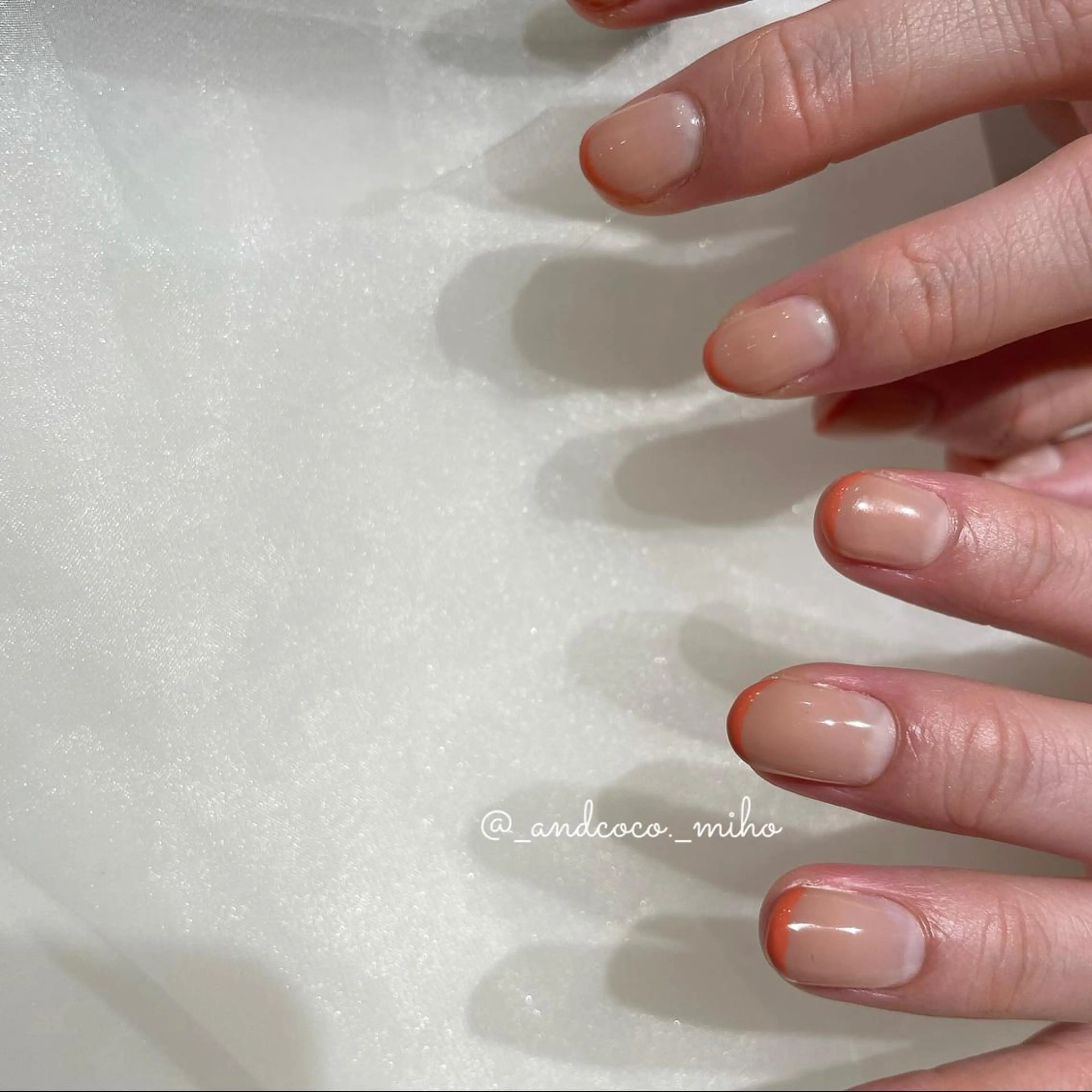 ネイル ハンドネイル And  & coco. eyelash & nail所属・Nailist〻 mihoのネイルデザイン