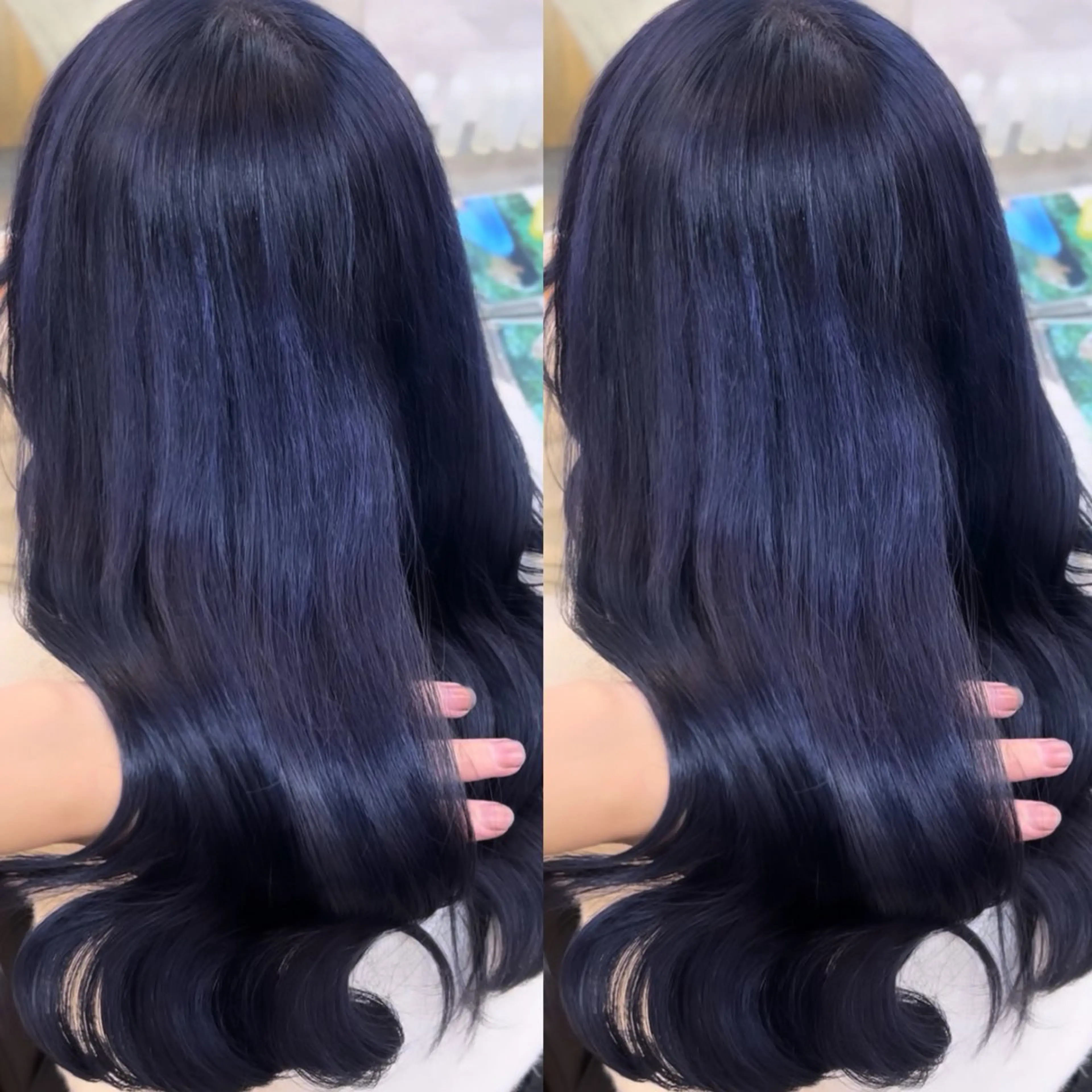 ロング カラー ヘアカラー mimi☪️ 艶髪髪質改善/メンズのヘアスタイル