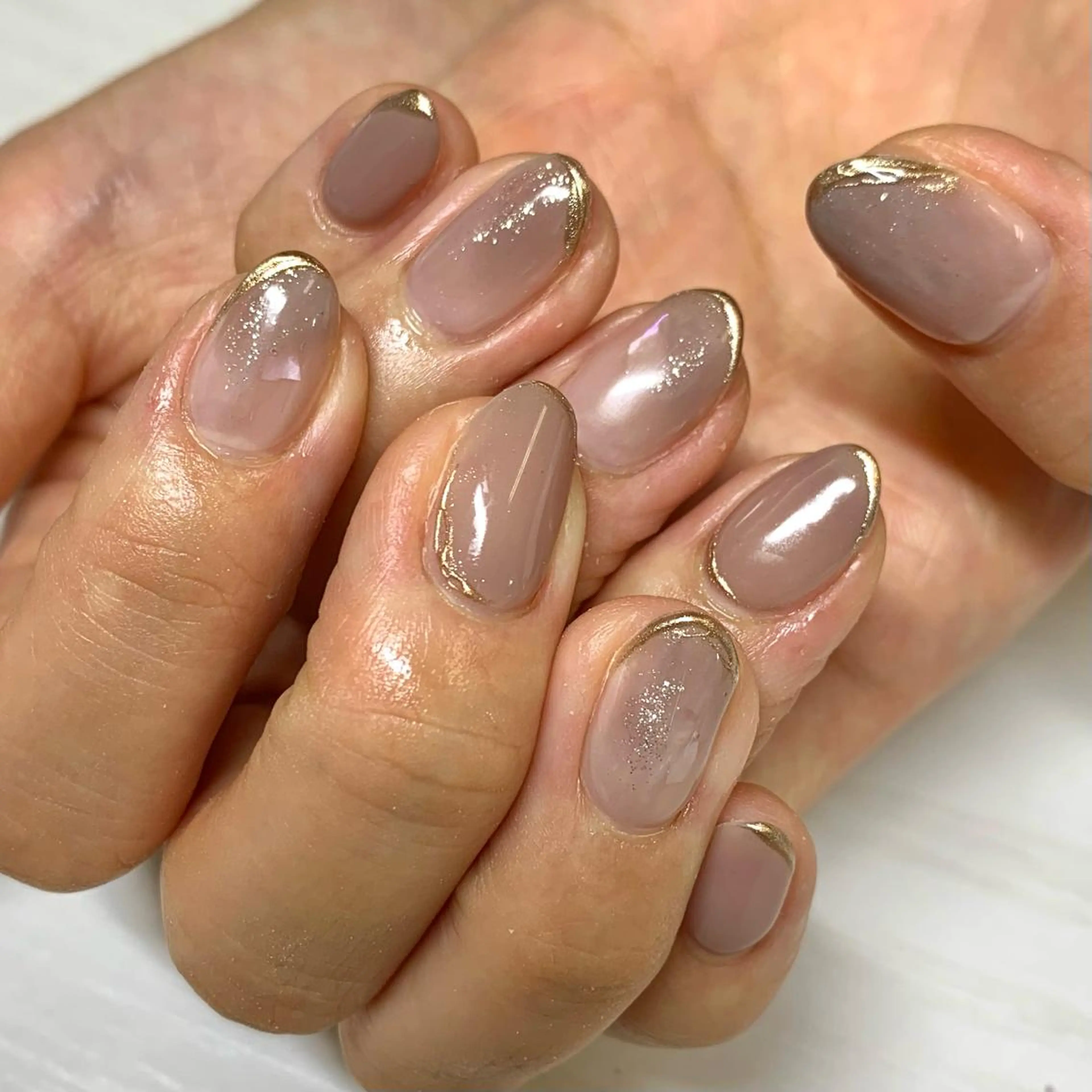 ネイル ハンドネイル καρδιά -ｶﾙﾃﾞｨｱ-のネイルデザイン