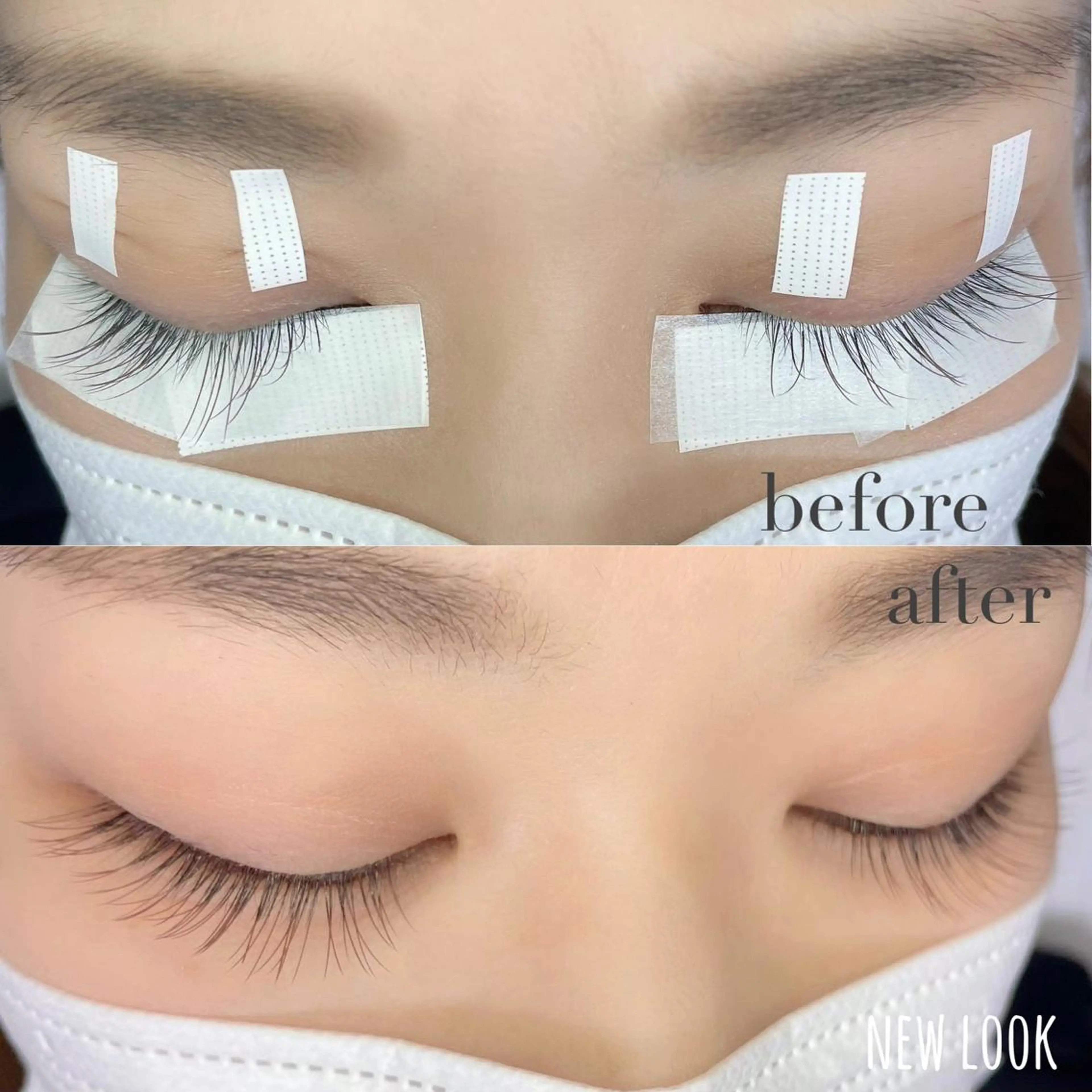 マツエク・マツパ フラットラッシュ マツエク NEW LOOKのマツエク・マツパデザイン