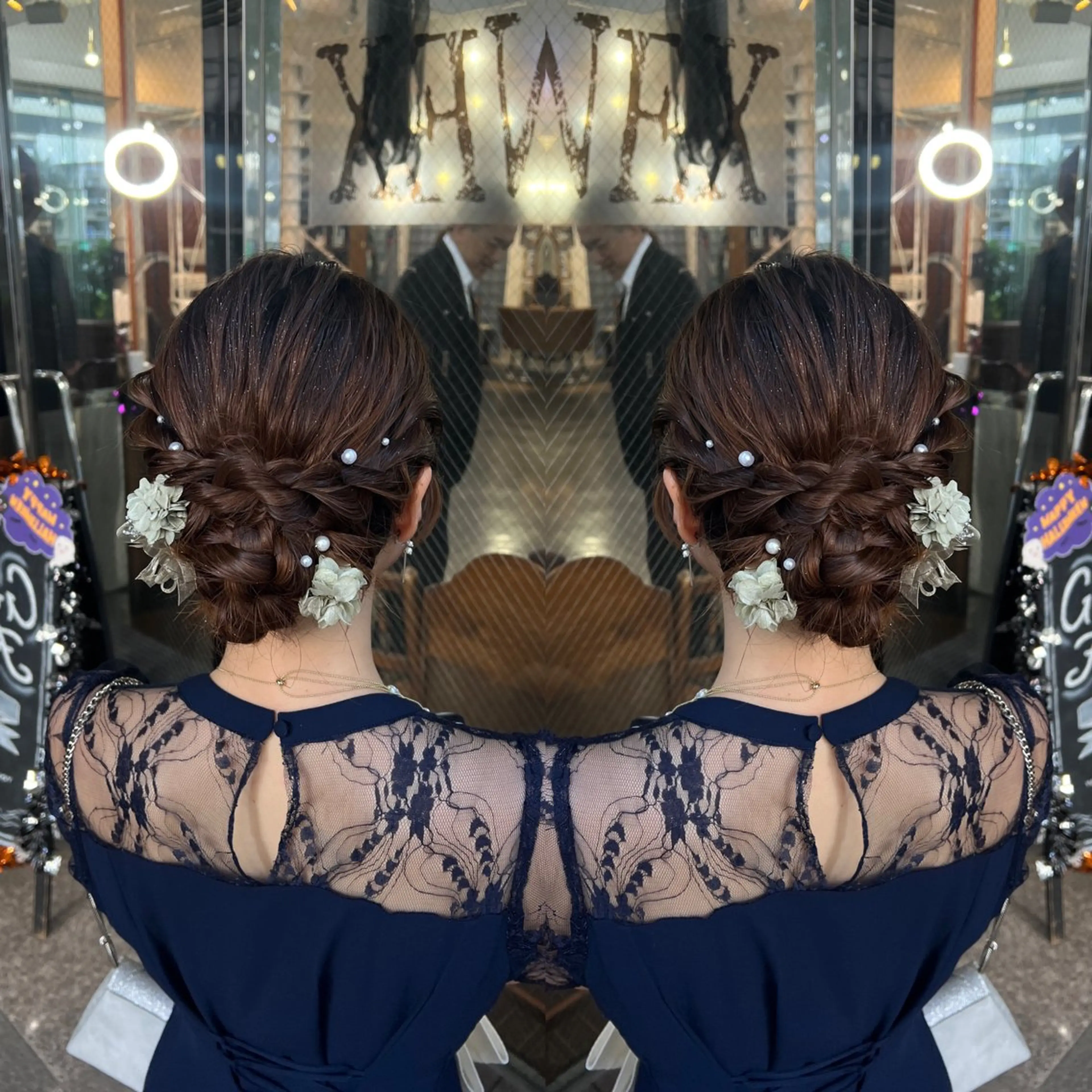 ロング ヘアアレンジ ヘアセット ショートカット/ ショートボブ/AOIのヘアスタイル