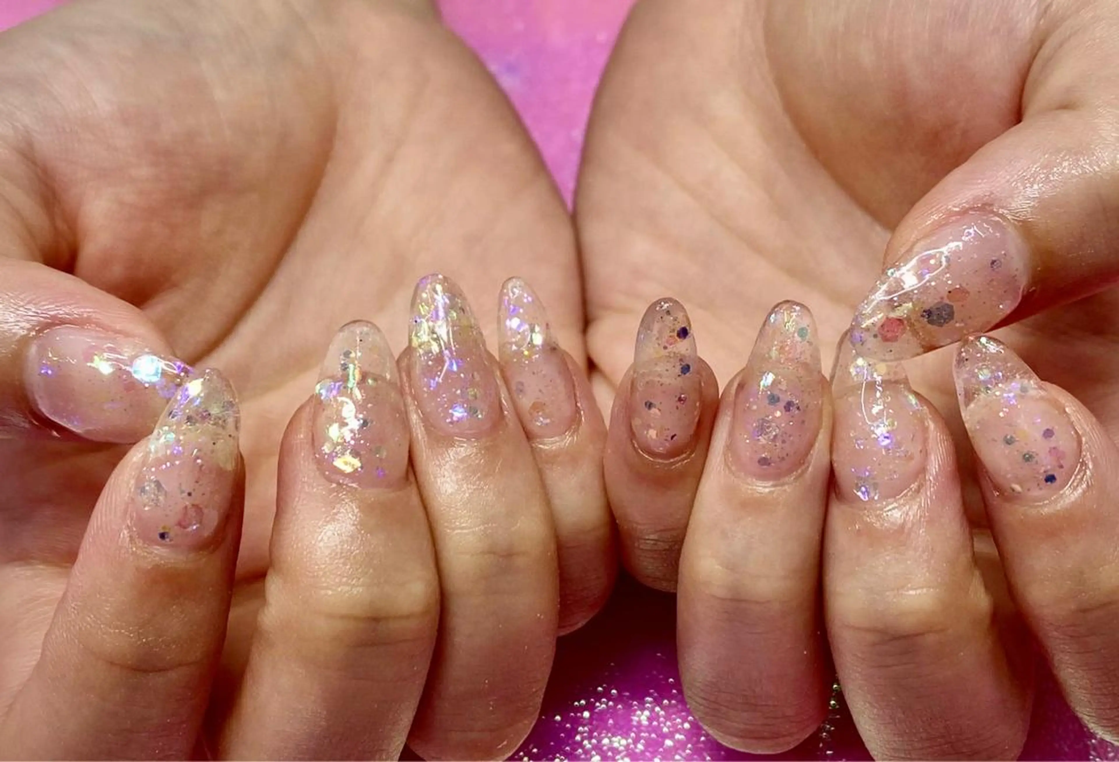 ネイル アートネイル ジェルネイル ラメ(グリッター) スカルプネイル ストーンネイル NAILSGOGO shibuyaのネイルデザイン