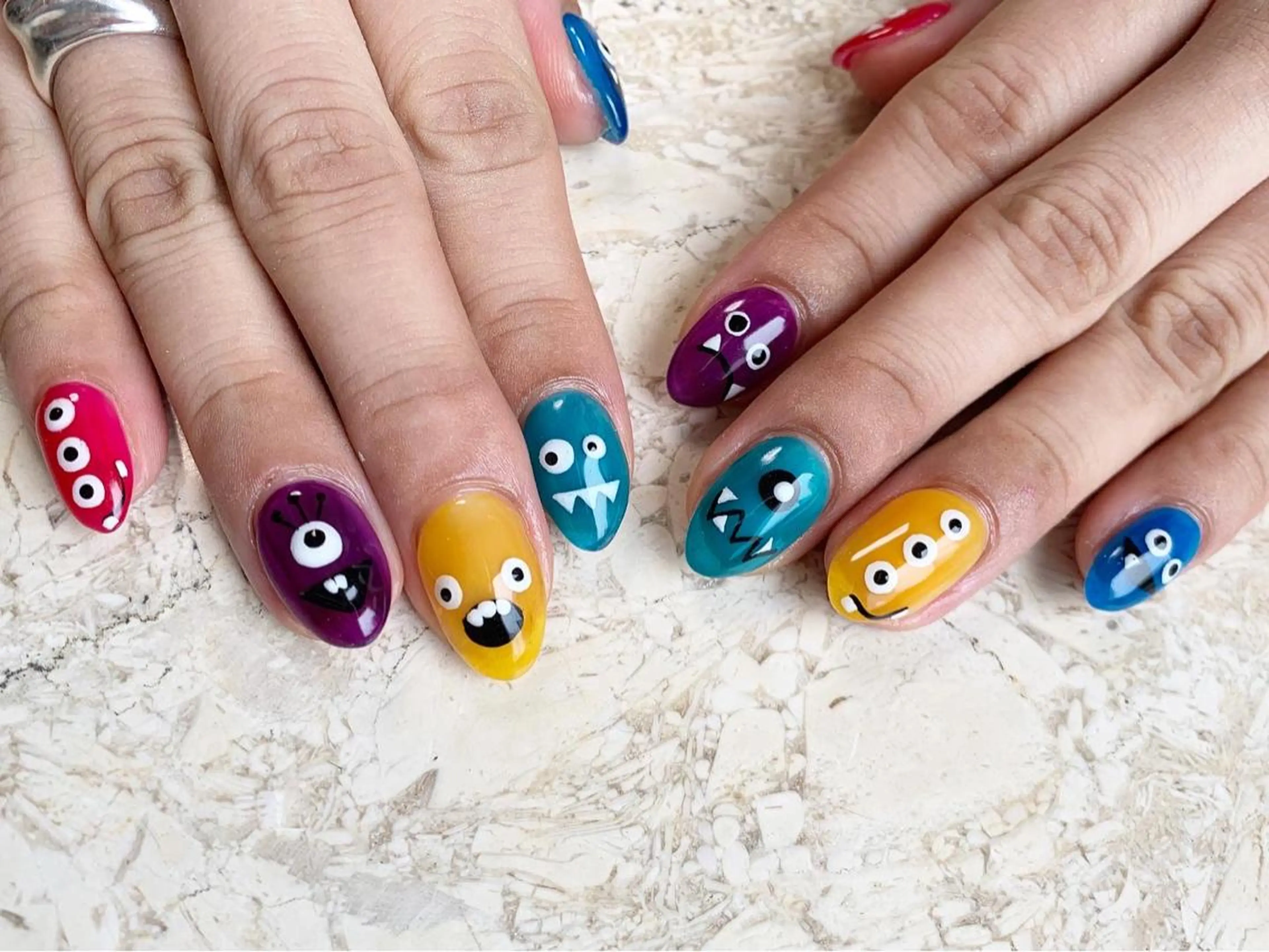 ネイル アートネイル ハロウィン nail salon mieux(ミュー)のネイルデザイン