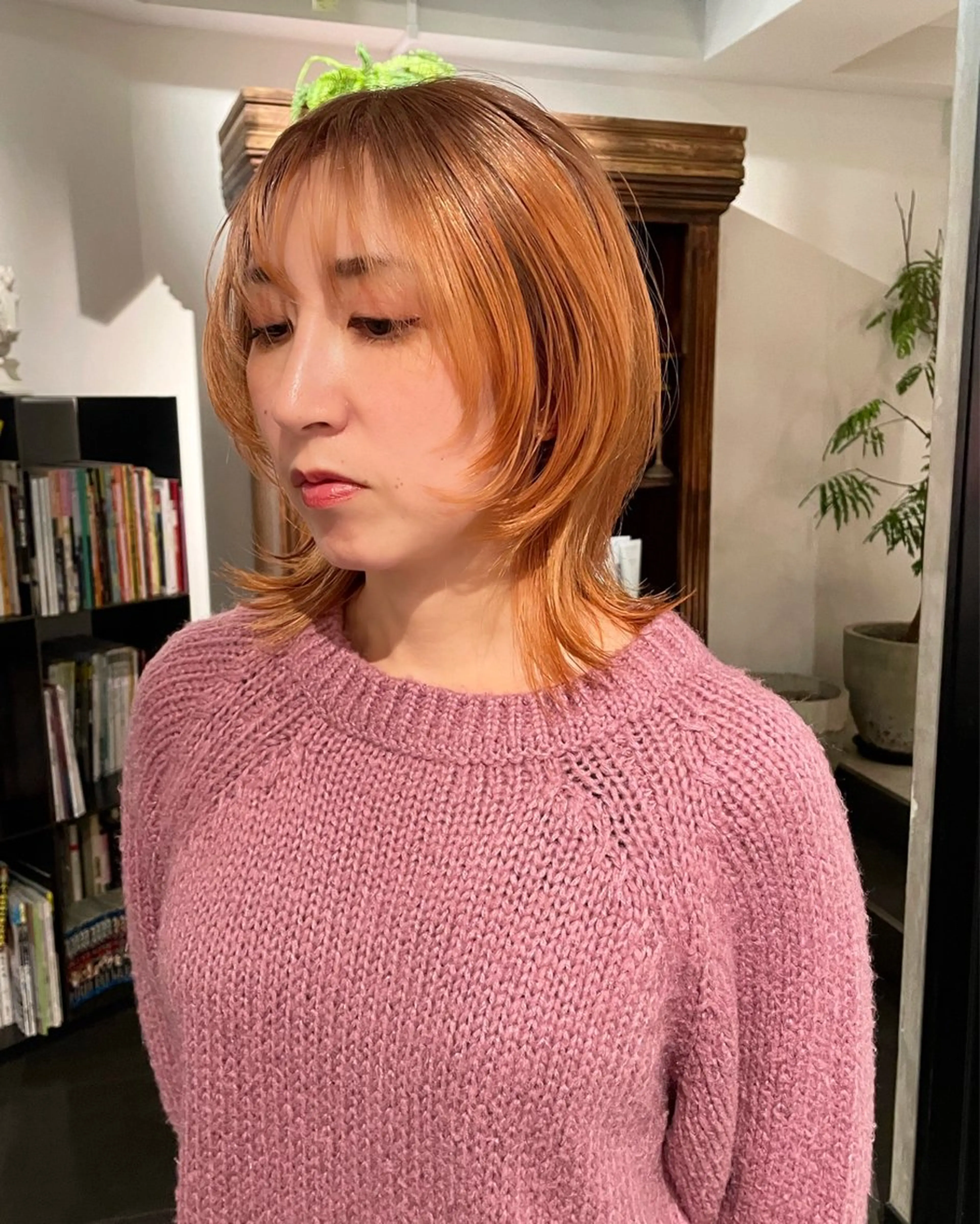 ショート カラー カット ヘアカラー トリートメント 優 作のヘアスタイル