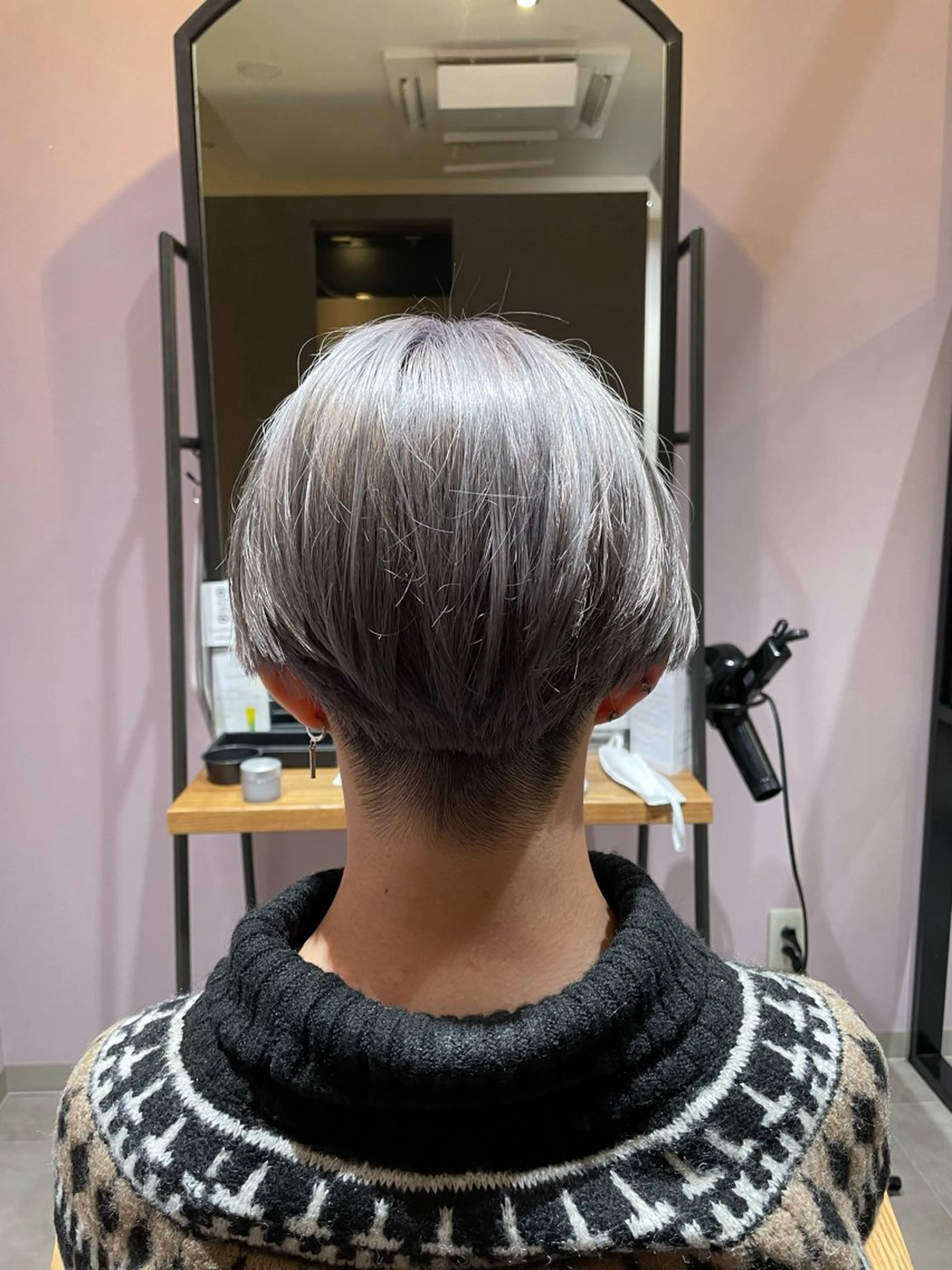 ショート カラー メンズ カット ヘアカラー 山本 純平のヘアスタイル