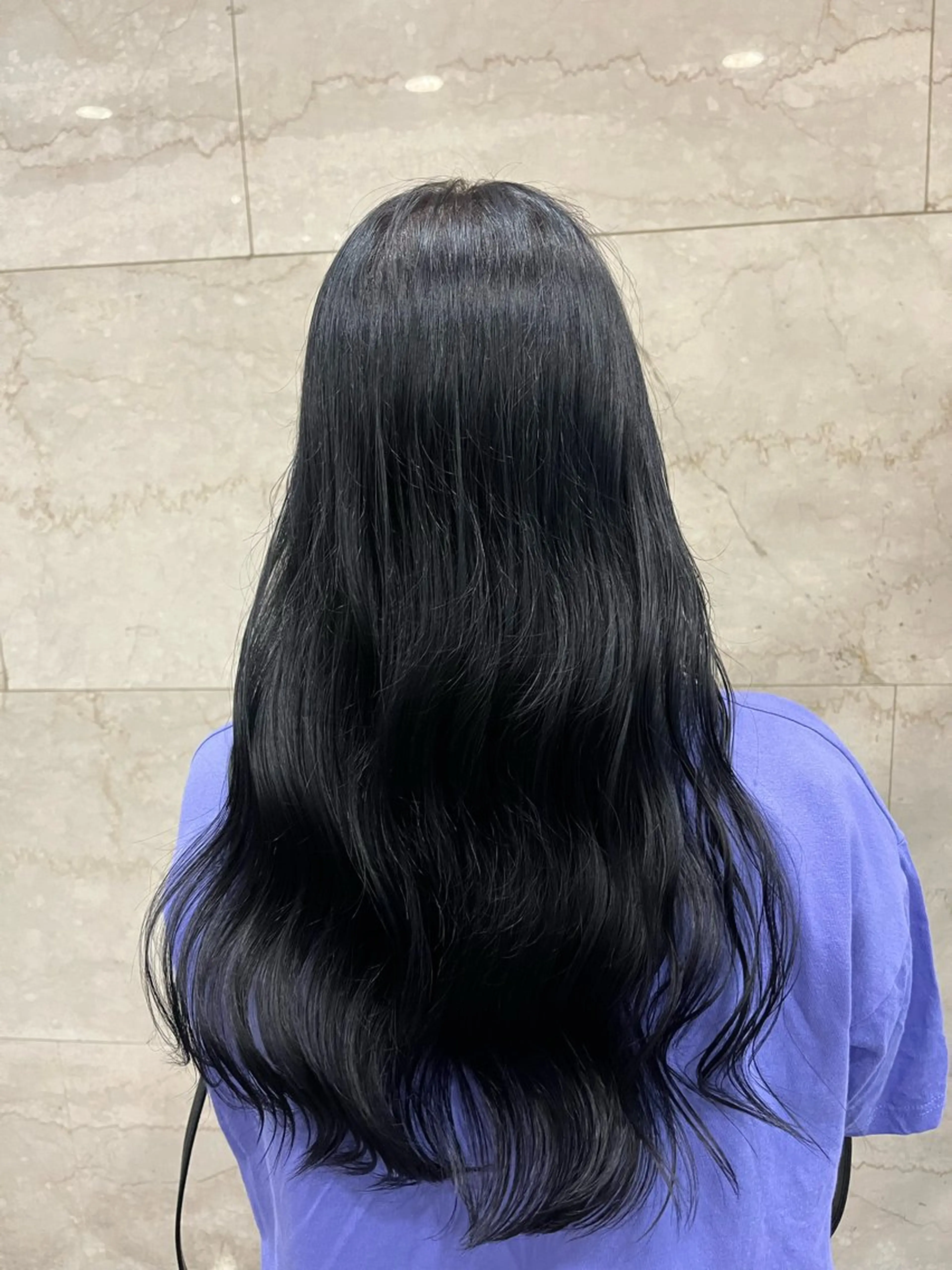 カラー カット ヘアカラー トリートメント えんぐちとも／透明感 カラー／博多ボブのヘアスタイル