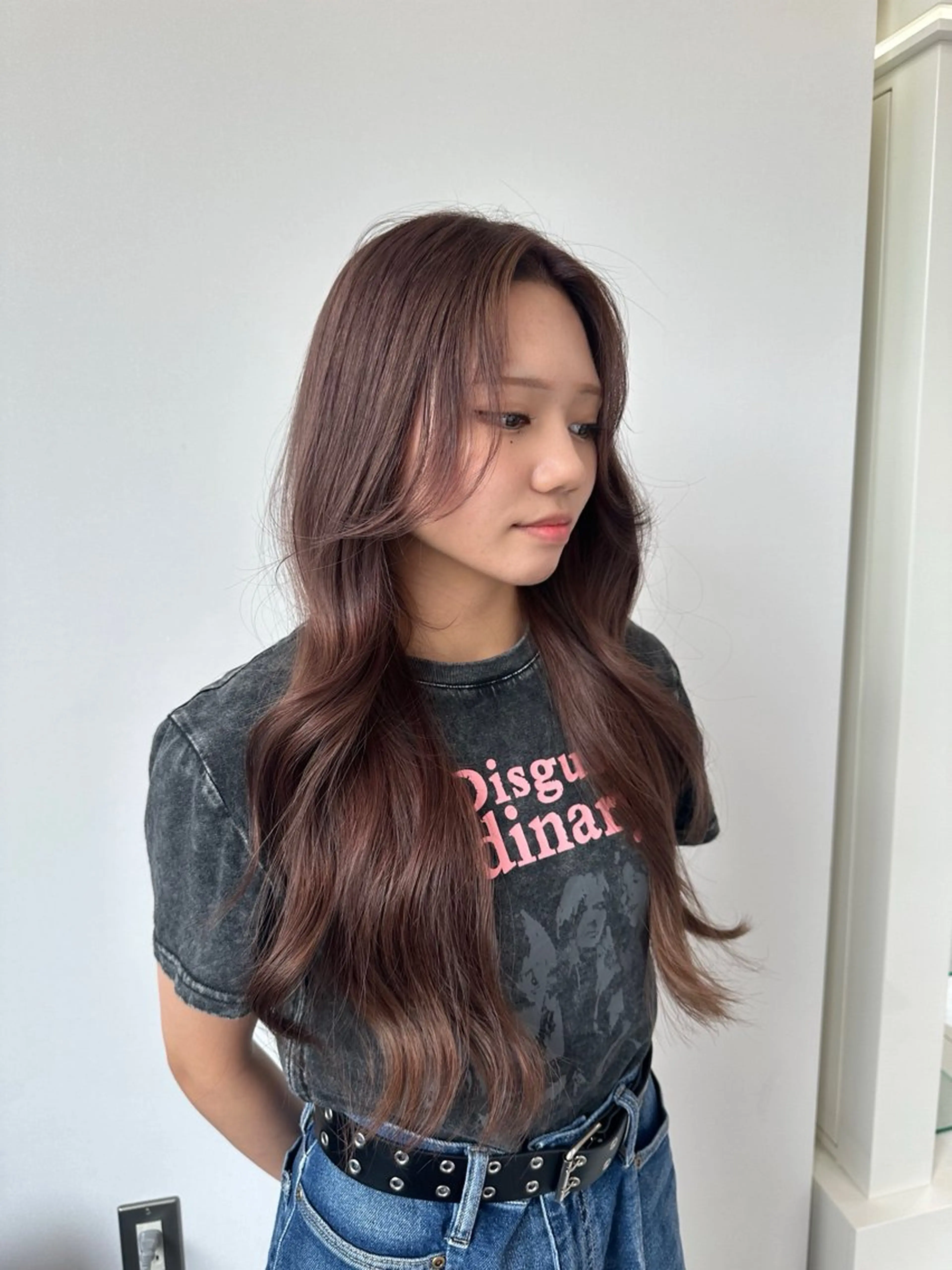 ロング DEAN岡崎所属・DEAN AYAのヘアスタイル
