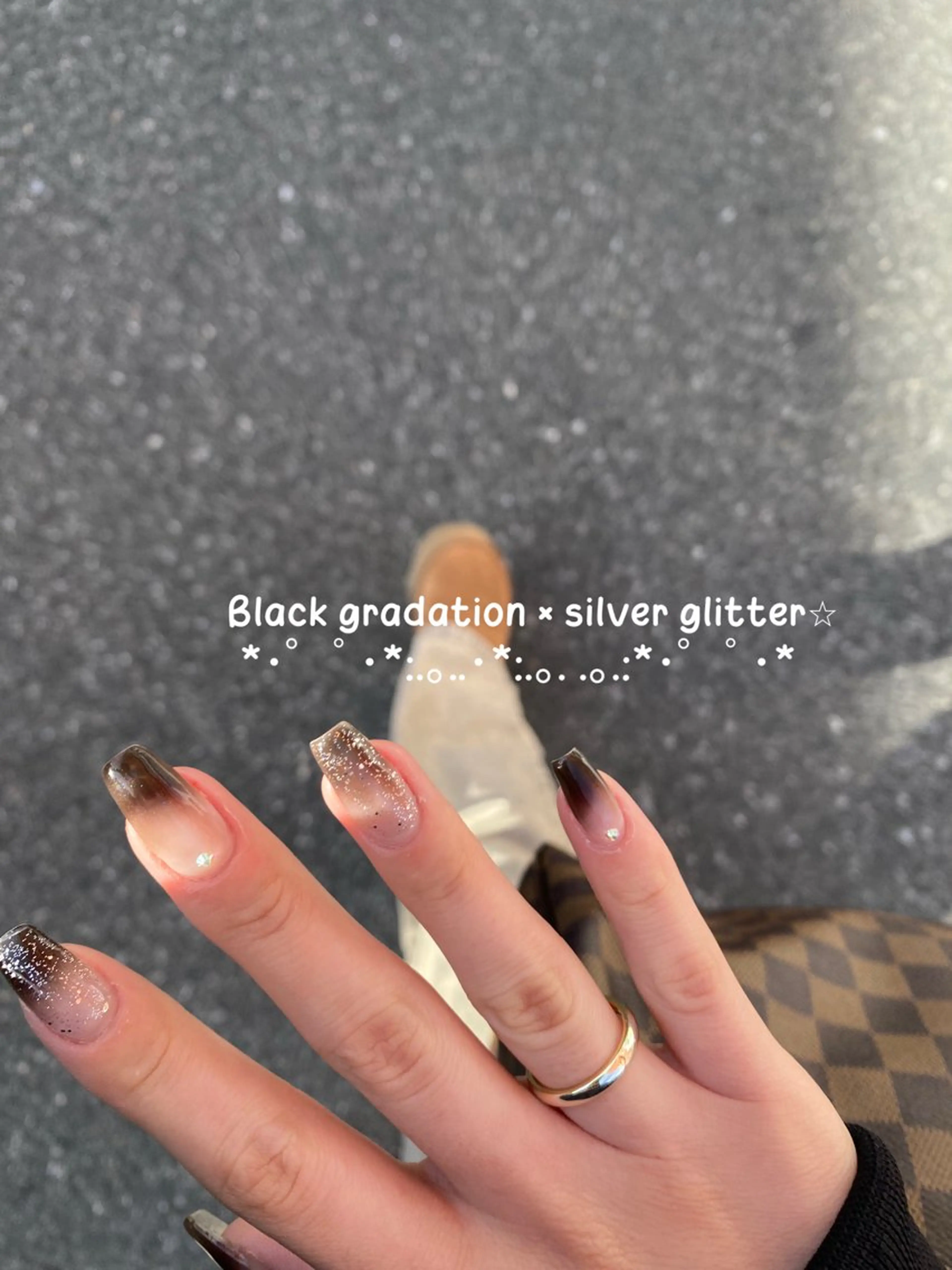 🎀【ハンドジェル】オフ無しグラデーションの写真