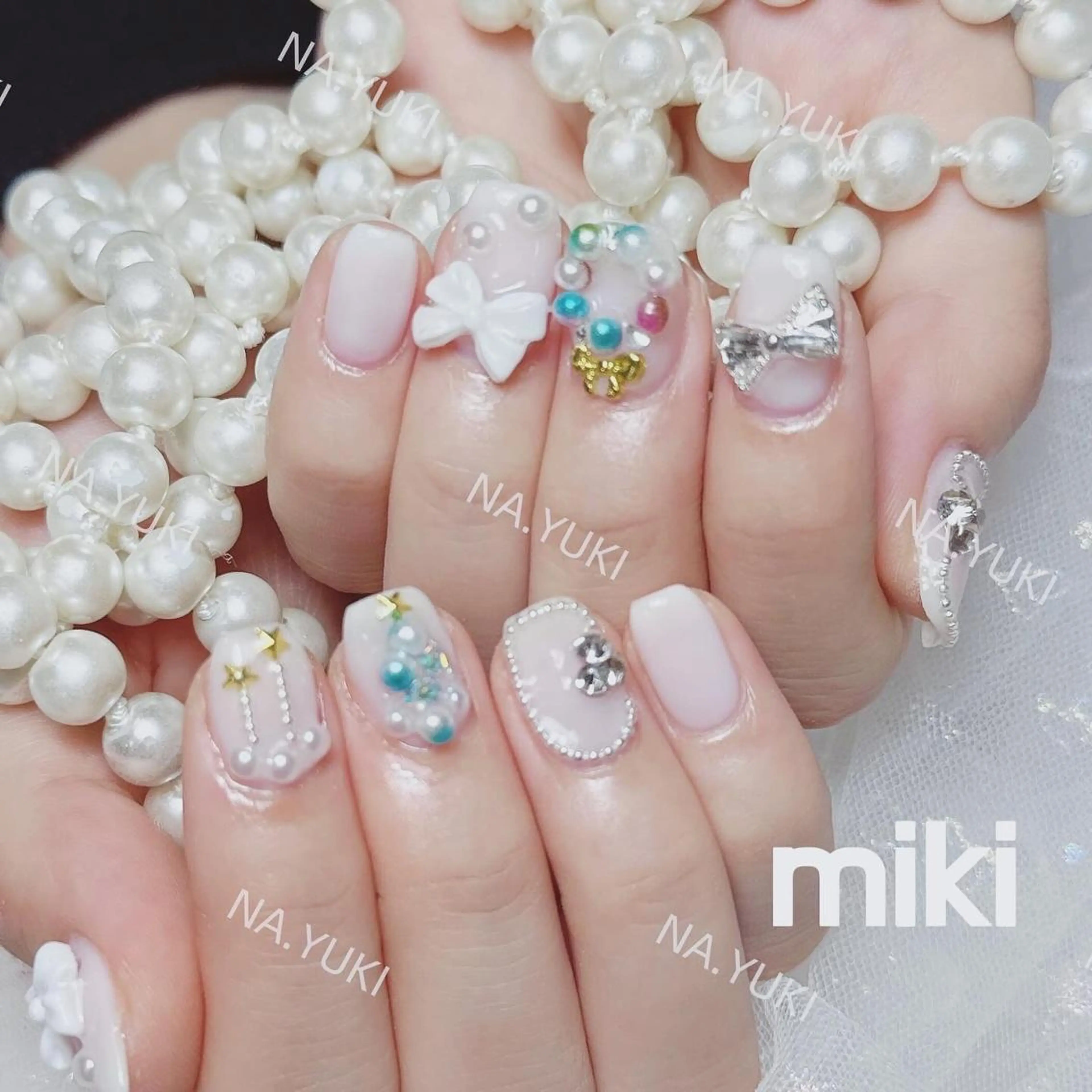 ネイル ハンドネイル ハンドケア YUKI 💗 渋谷店のネイルデザイン