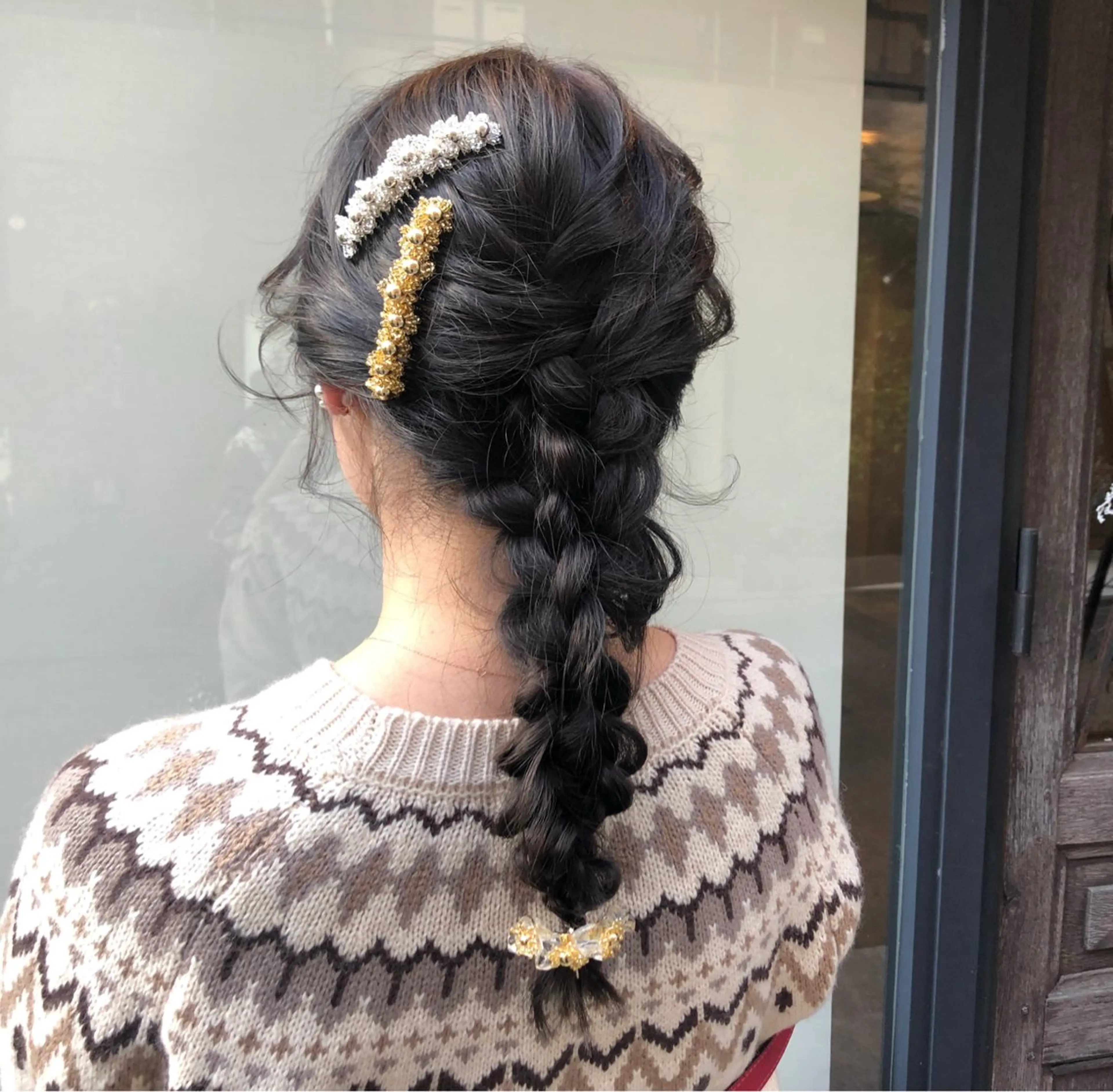 ヘアアレンジの写真